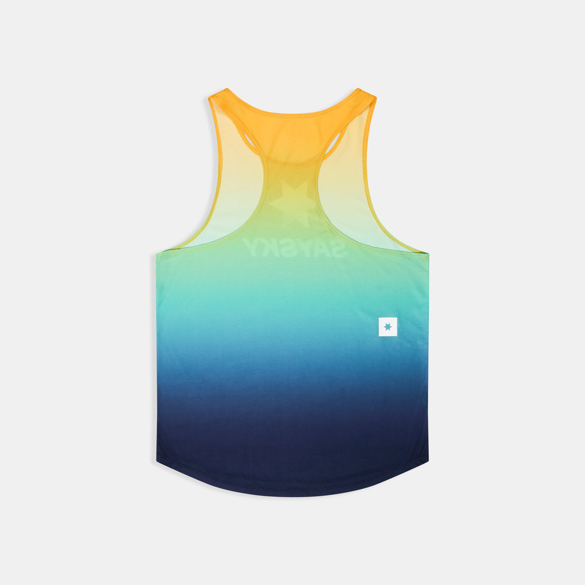 レースシングレット NMRSI60c1032 Drip Dye Flow Singlet - Blue Drip Dye Aop [メンズ]