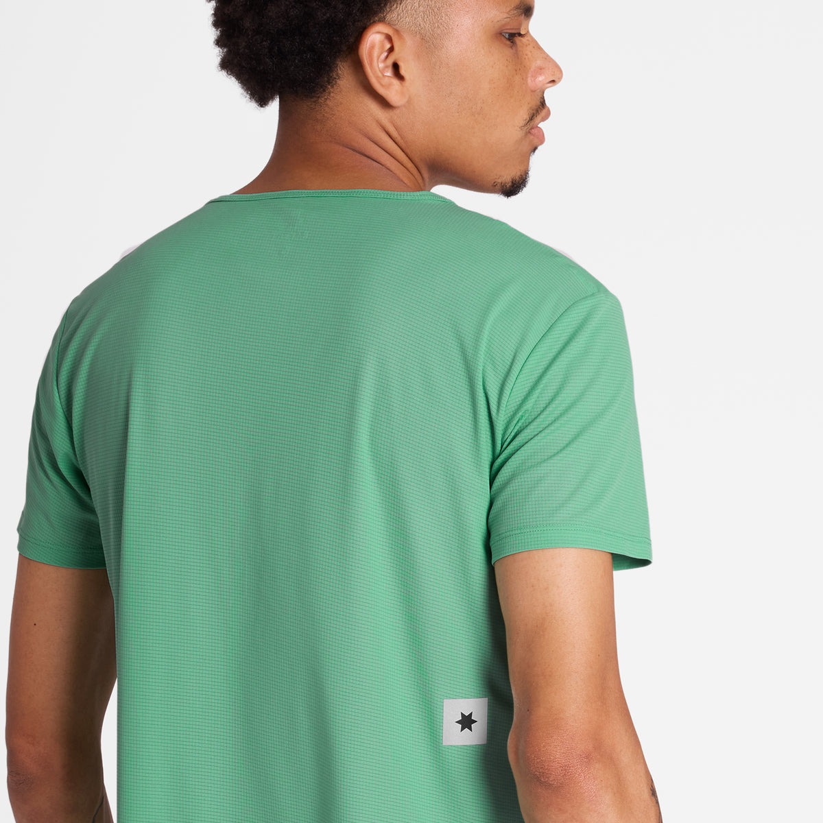 ランニングTシャツ NMRSS60c1038 Reactive Flow T-shirt - Green Reactive Aop [メンズ]