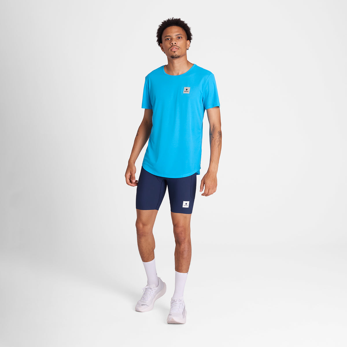 ランニングTシャツ NMRSS60c1045 Reactive Flow T-shirt - Blue Reactive Aop [メンズ]
