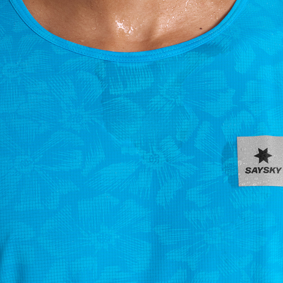 ランニングTシャツ NMRSS60c1045 Reactive Flow T-shirt - Blue Reactive Aop [メンズ]
