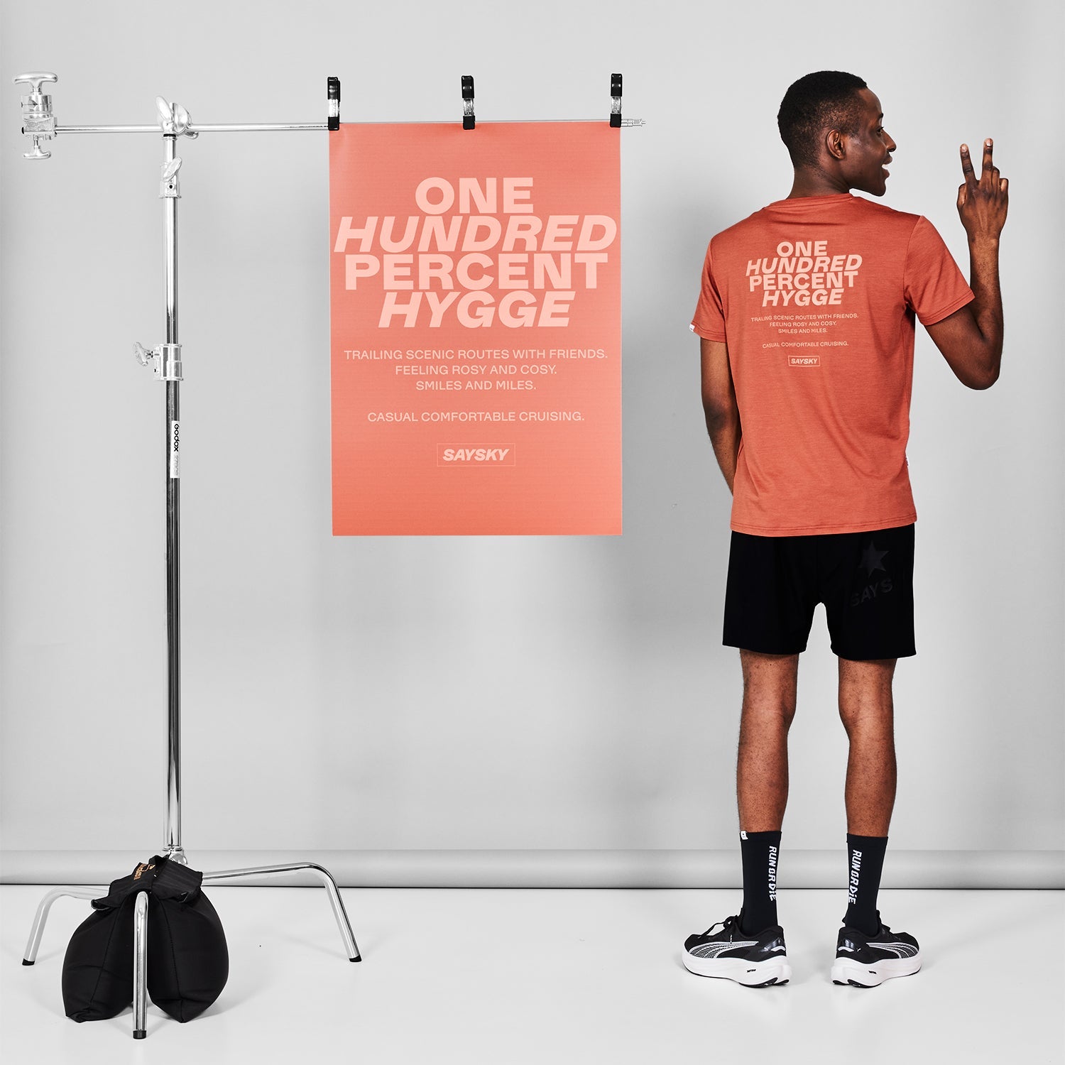 □ 公式 □ SAYSKY/セイスカイ ソックス NUASO102c901 Statement