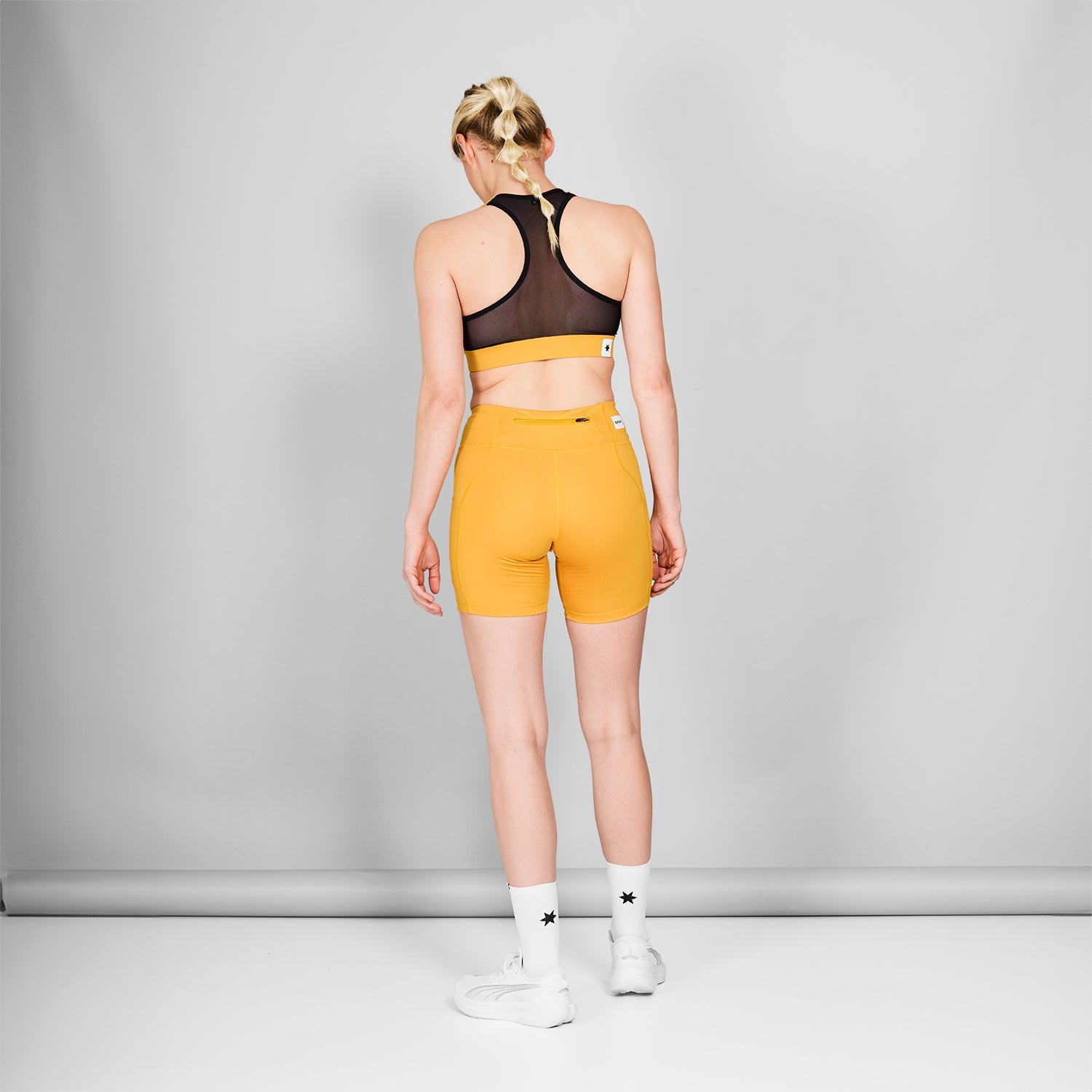 スポーツブラ NWRSB30c412 W Logo Combat Sports Bra - Yellow [レディーズ]