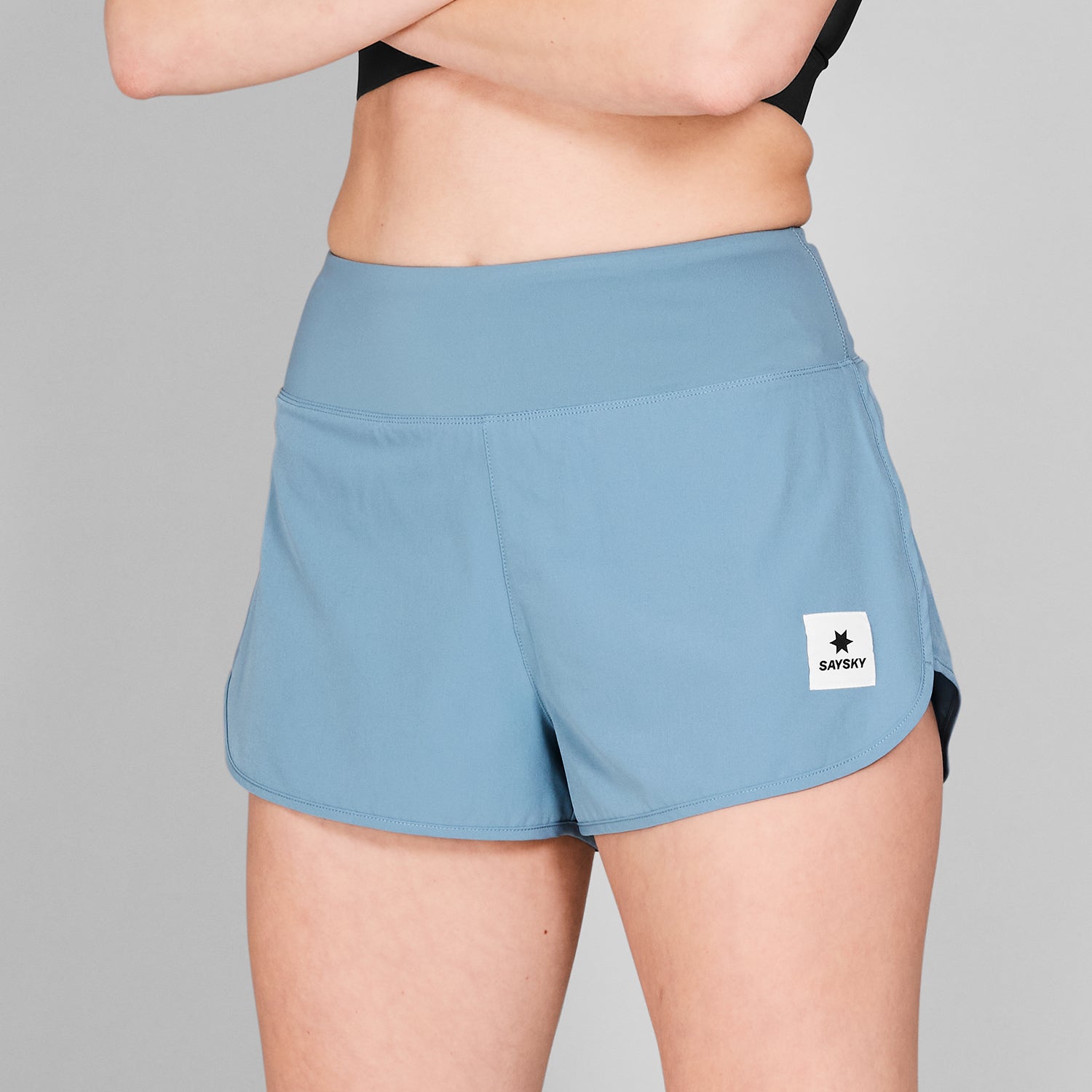 ランニングショーツ NWRSH24c214 W Pace Shorts 3inch - Blue [レディーズ]