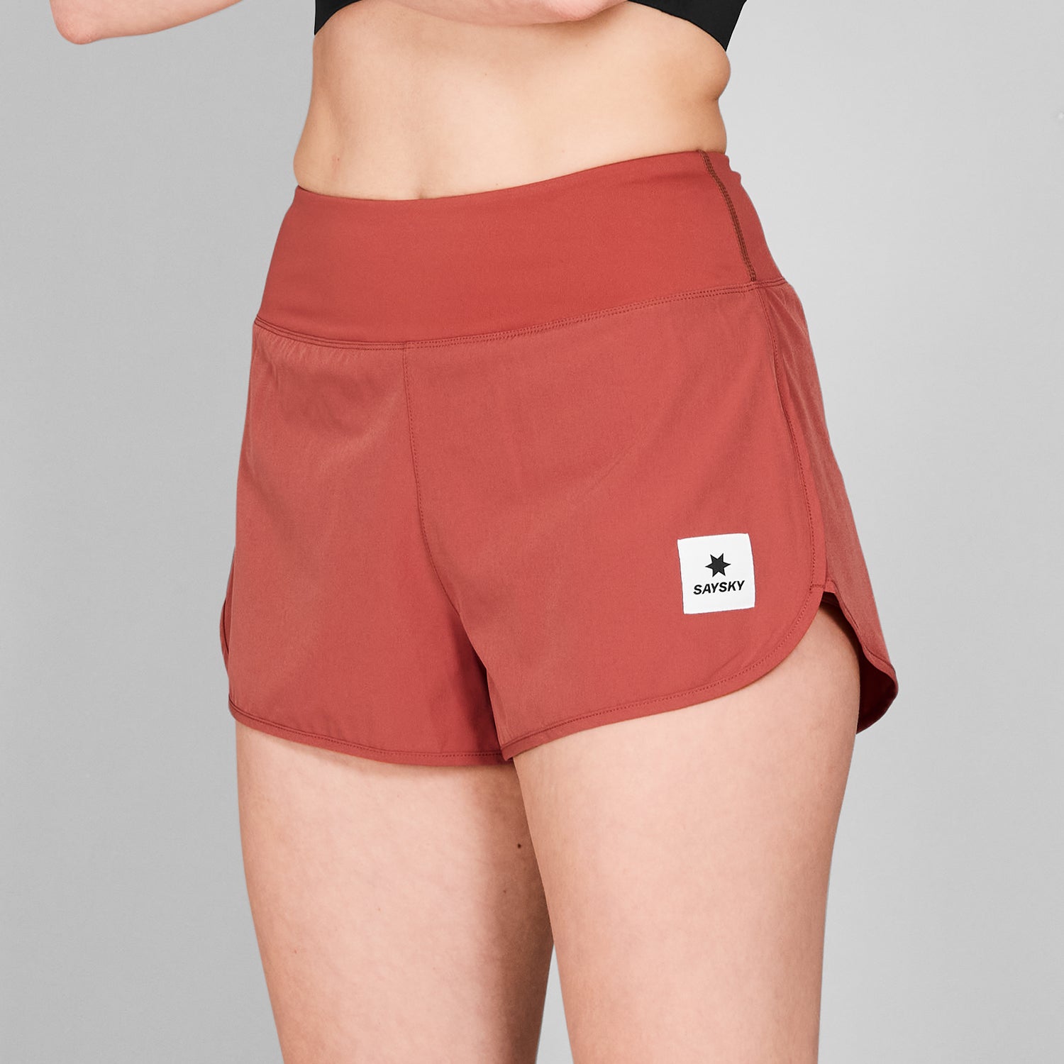 ランニングショーツ NWRSH24c505 W Pace Shorts 3inch - Red [レディーズ]