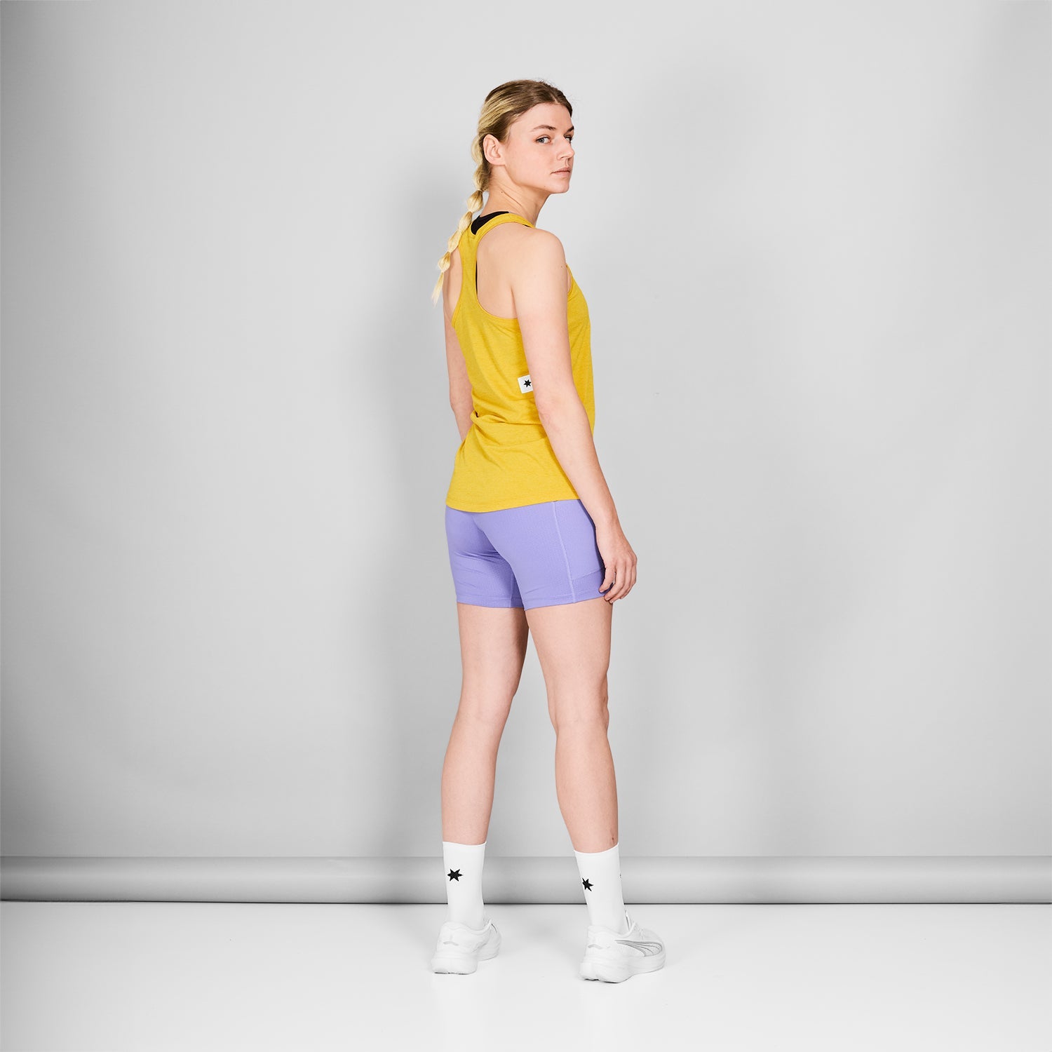 レースシングレット NWRSI30c4007 W Logo Combat Singlet - Yellow [レディーズ]