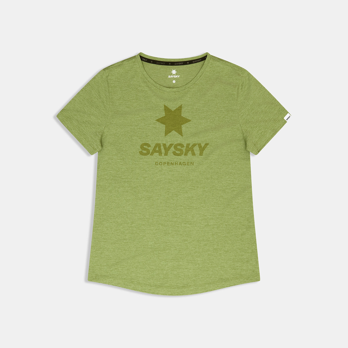 ランニングTシャツ NWRSS30c3009 W Logo Combat T-shirt - Green Melange [レディーズ]