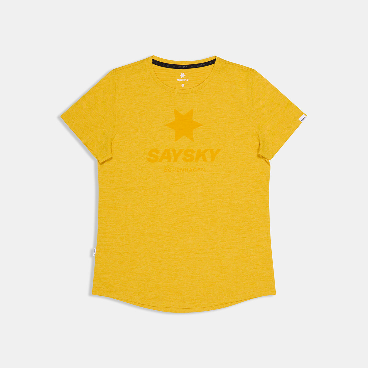 ランニングTシャツ NWRSS30c4007 W Logo Combat T-shirt - Yellow [レディーズ]