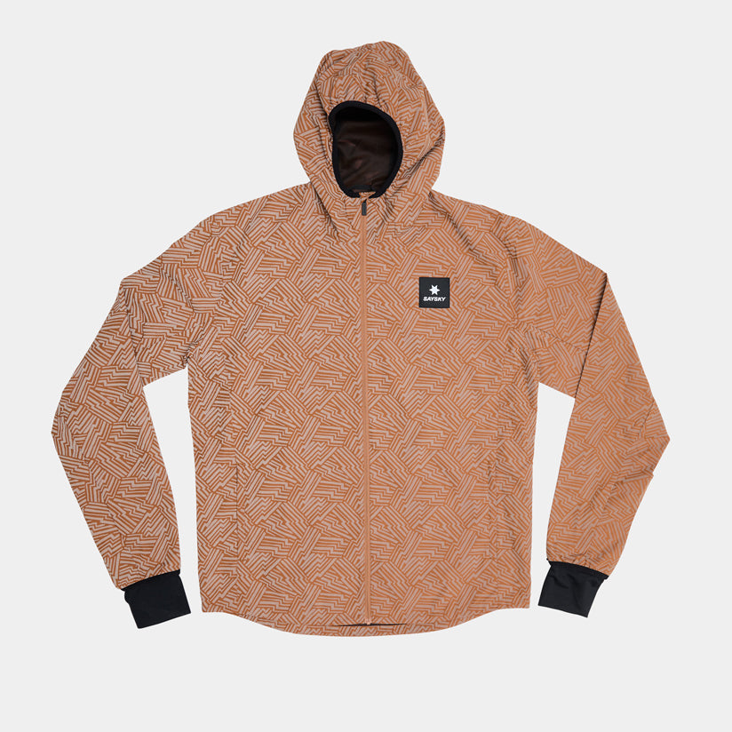 ランニングジャケット OMRJA01c1051 Reflective Blaze Jacket - Orange Aop [メンズ]