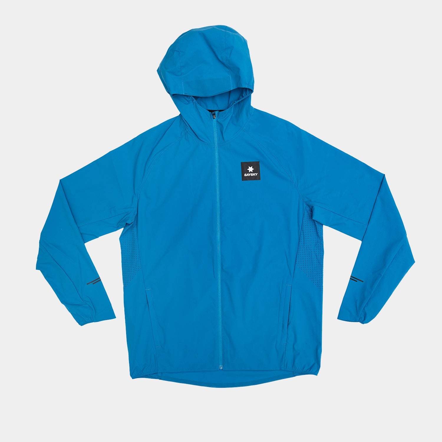 ランニングジャケット OMRJA20c220 Clean Pace Flex Hooded Jacket - Blue [メンズ]