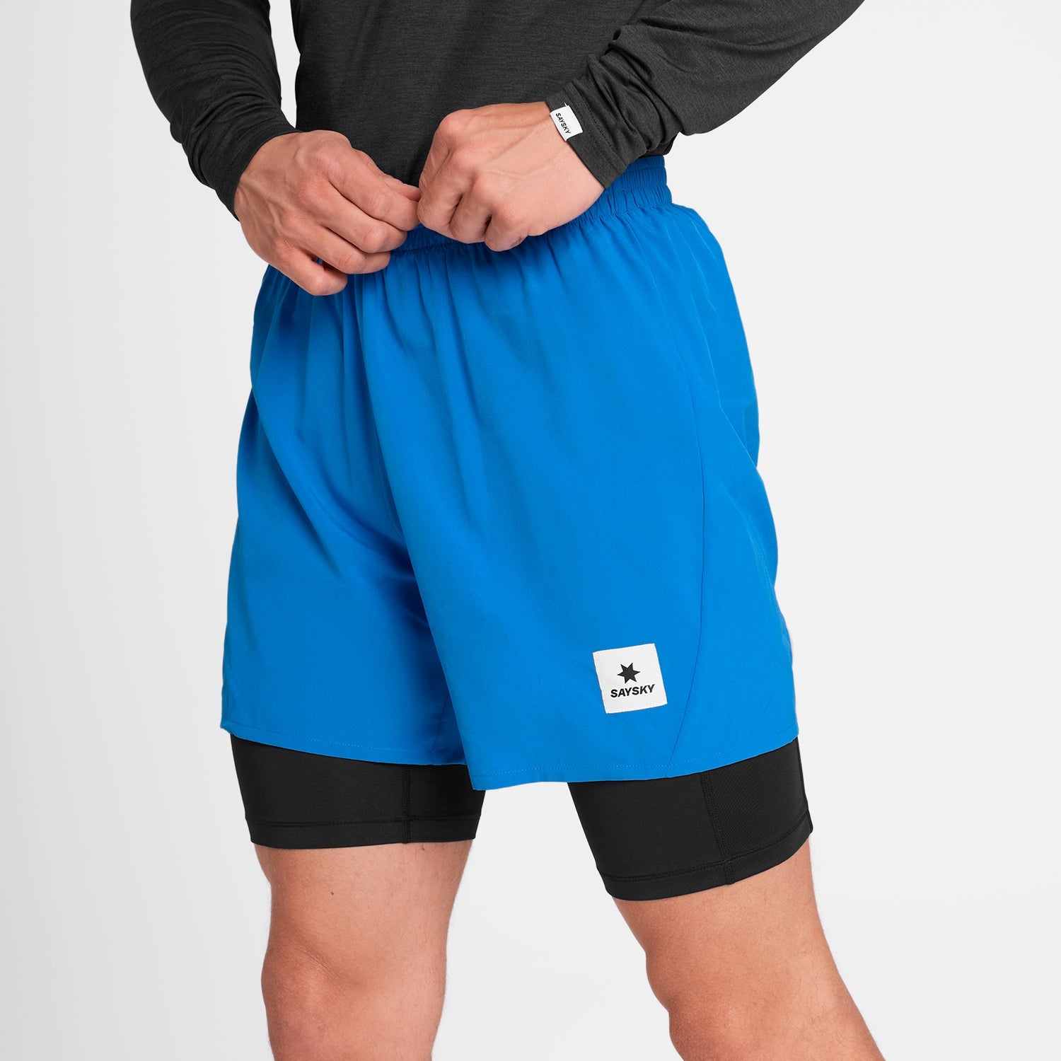 ランニングショーツ OMRSH20c220 Pace 2-in-1 Shorts 5inch - Blue [メンズ]