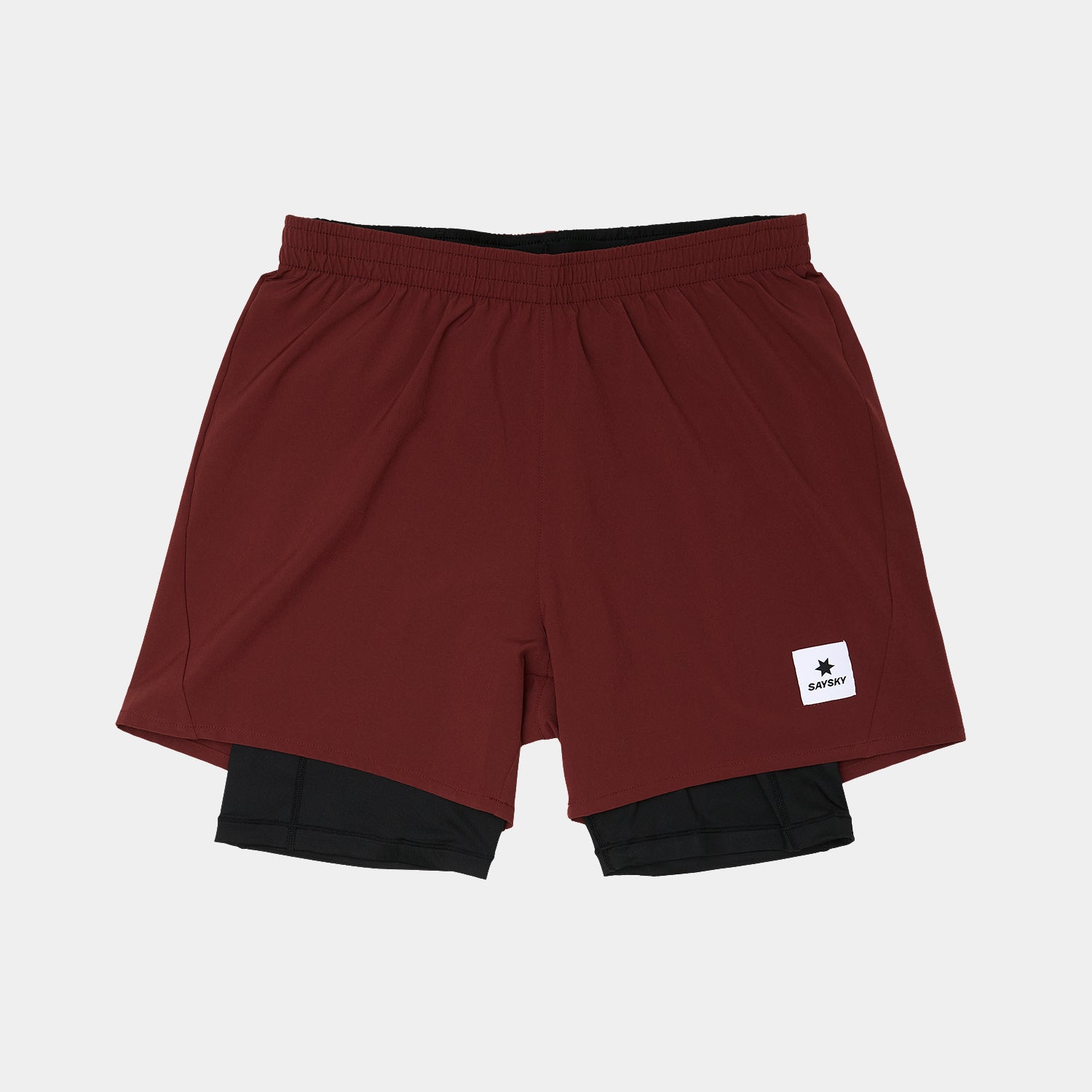 未使用　saysky セットアップ　ジャケット　パンツ　赤　S ショーツ □ 公式 □ SAYSKY/セイスカイ ランニングショーツ OMRSH20c509 Pace 2