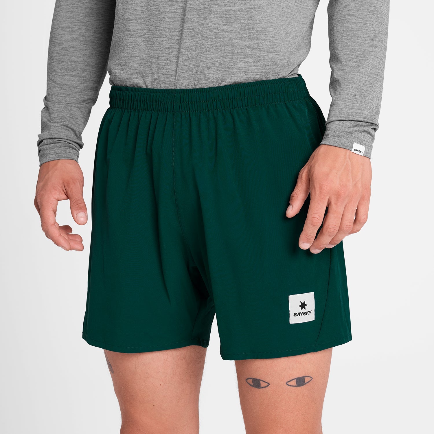 ランニングショーツ OMRSH21c317 Pace Shorts 5inch - Green [メンズ]