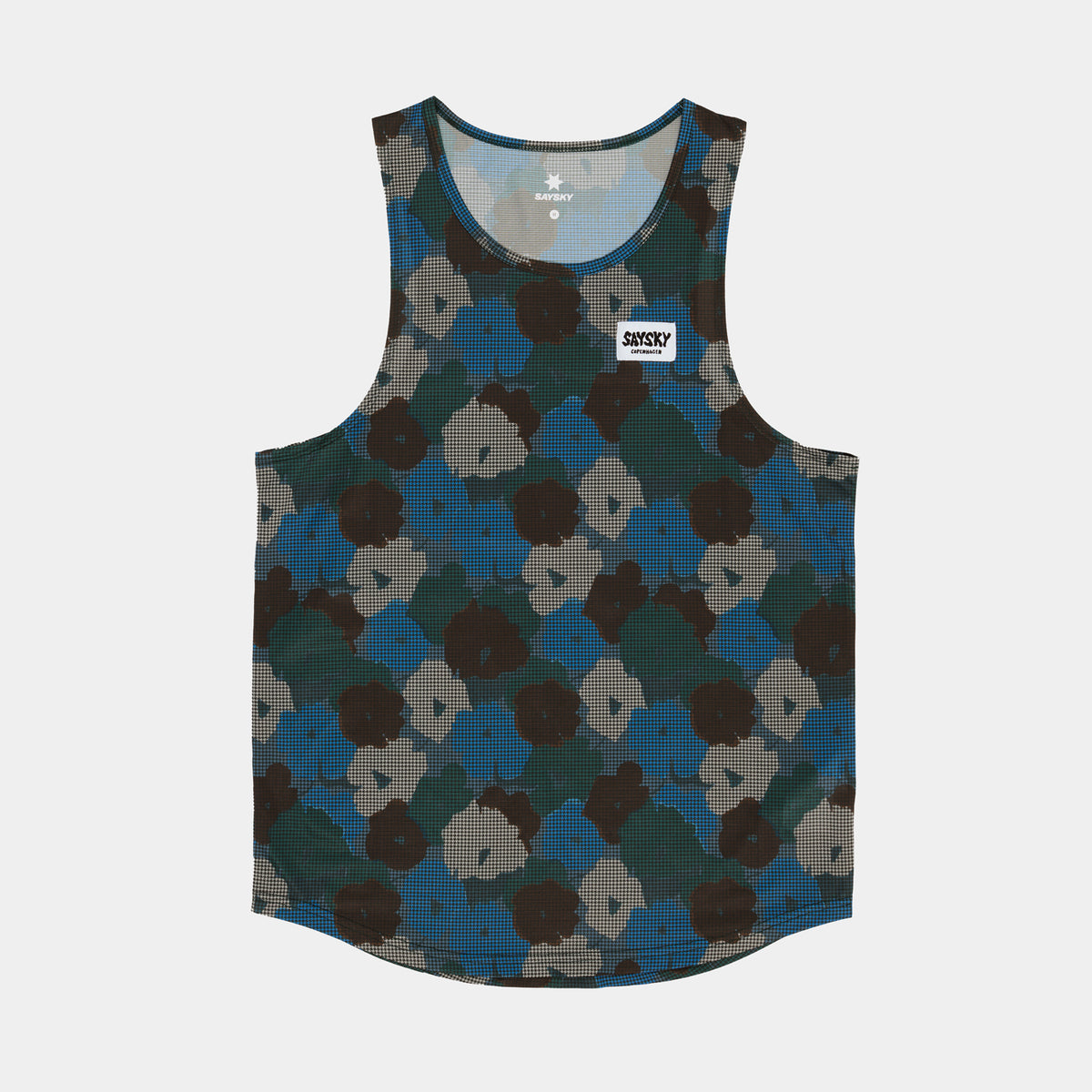 レースシングレット OMRSI31c1046 Flower Combat Singlet - Blue Aop [メンズ]