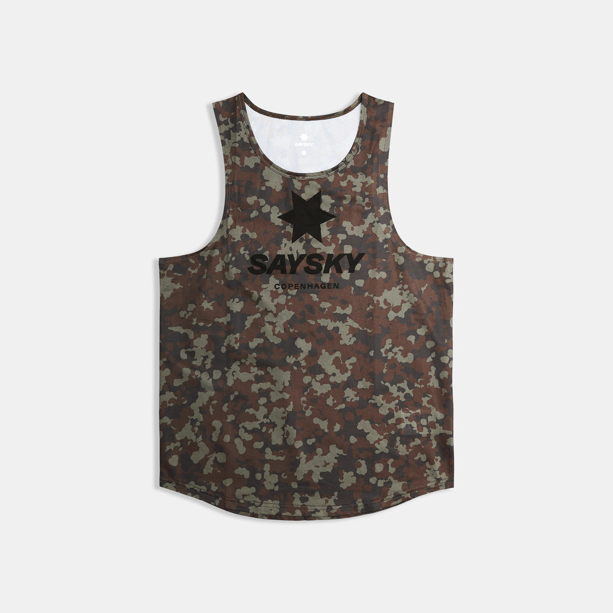 レースシングレット OMRSI31c1048 Camo Combat Singlet - Brown Aop [メンズ]
