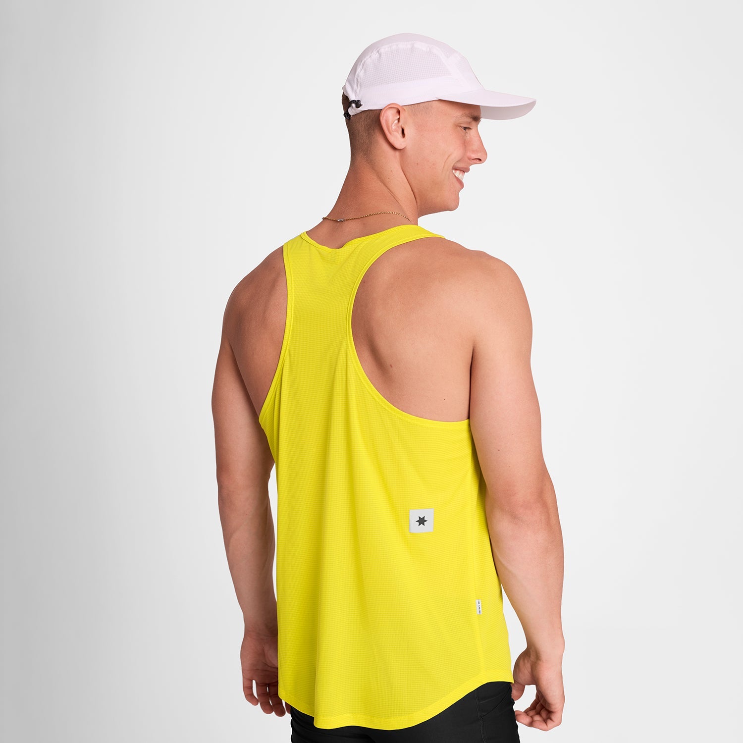レースシングレット OMRSI60c1052 Reactive Flow Singlet - Yellow Aop [メンズ]