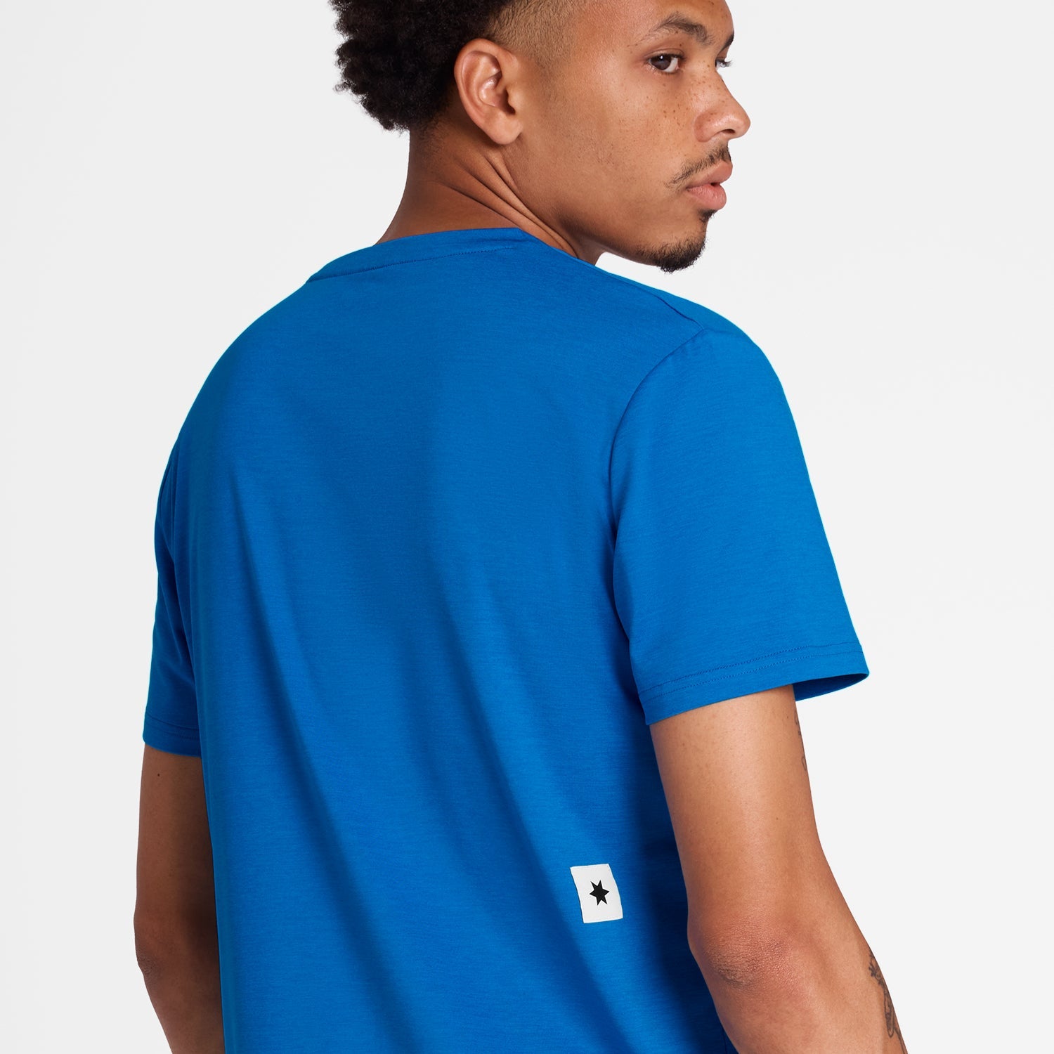 ランニングTシャツ OMRSS20c2014 Clean Pace T-shirt - Blue [メンズ]