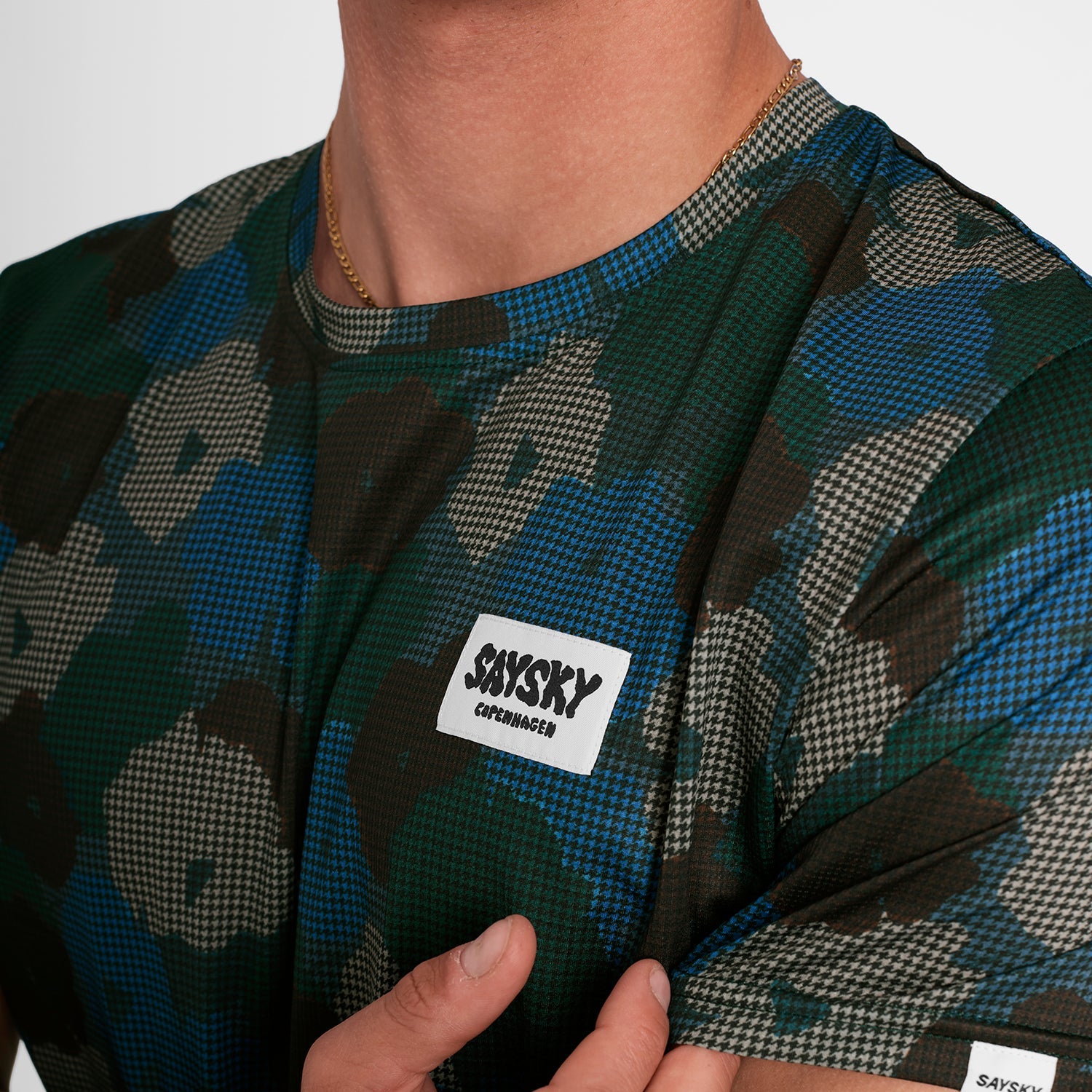 Uri（感謝） □ 公式 □ SAYSKY/セイスカイ ランニングTシャツ NMRSS31c1029