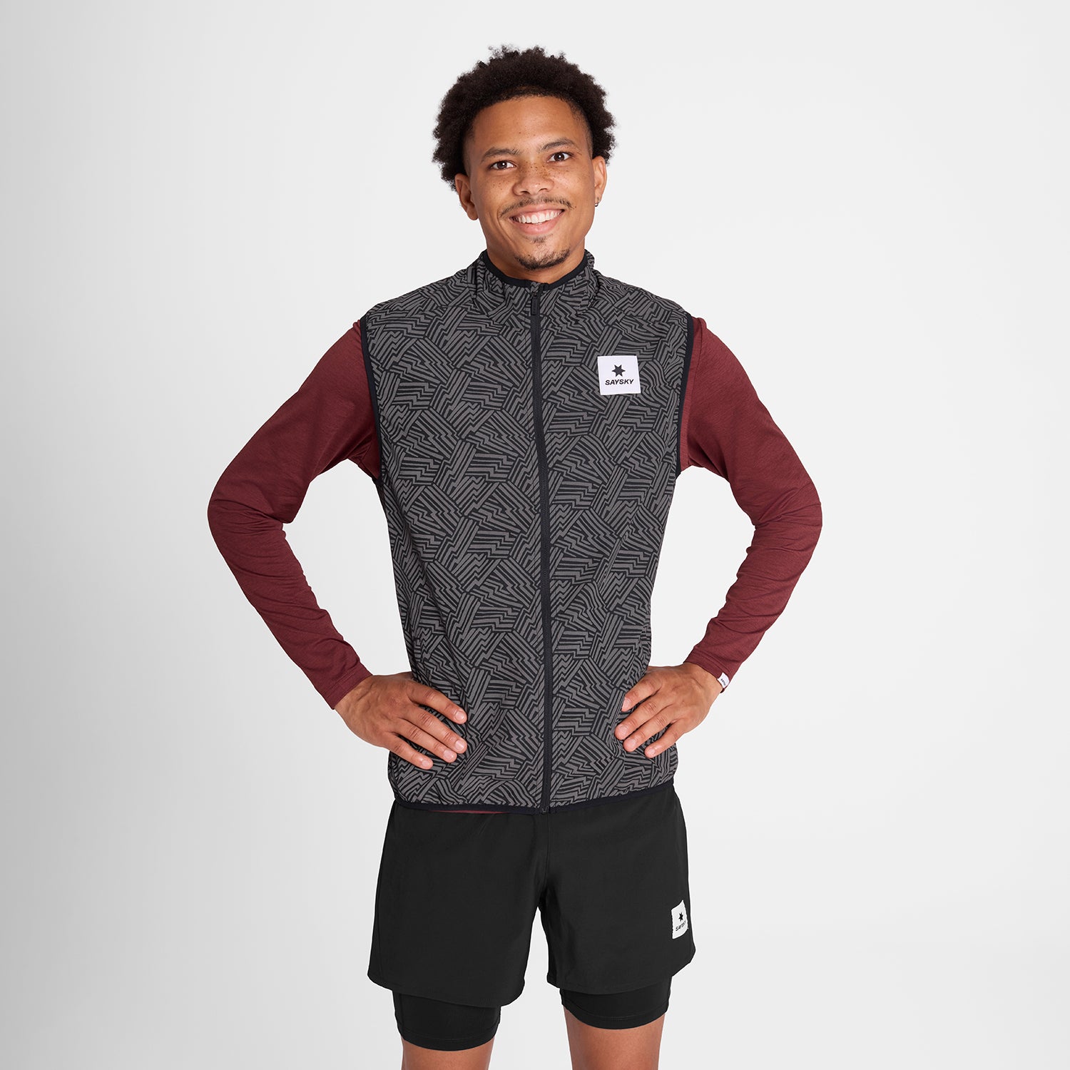 SATISFY Running 軽量ランニングベスト S/M satisfy running vest 5L/XL ランニングベスト - メルカリ