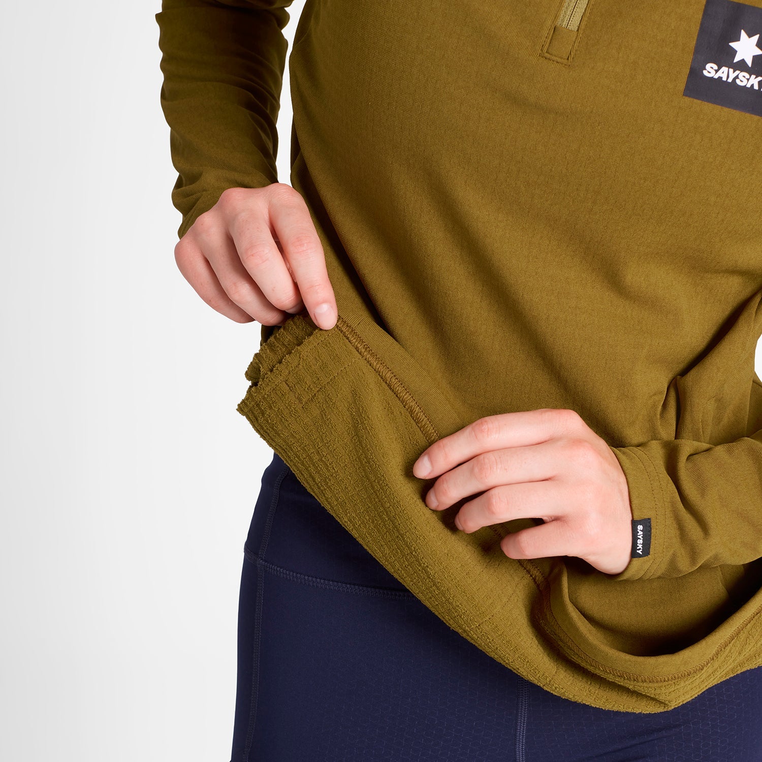 ランニングフリース OWRFL03c7011 W Blaze Half Zip Light Fleece - Camel [レディーズ]