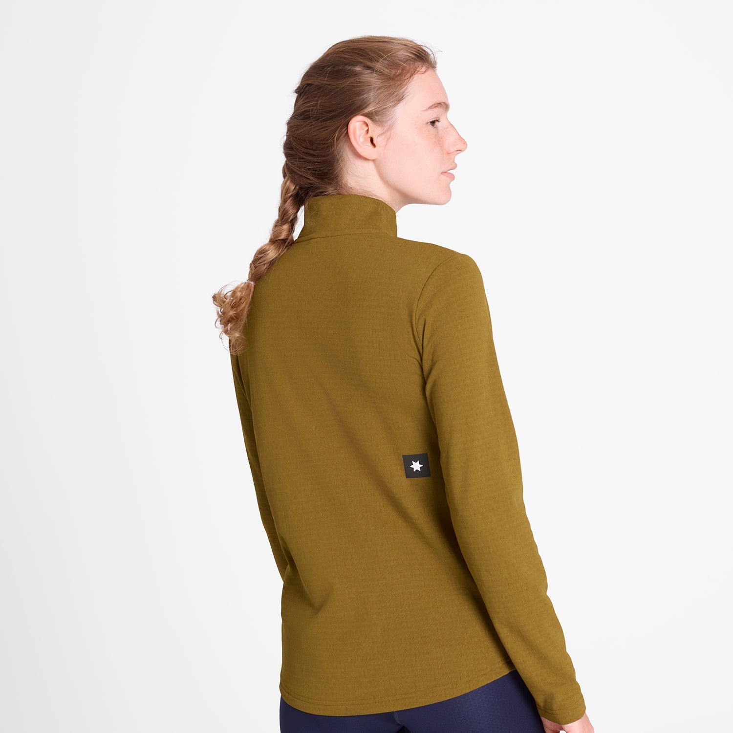 ランニングフリース OWRFL03c7011 W Blaze Half Zip Light Fleece - Camel [レディーズ]