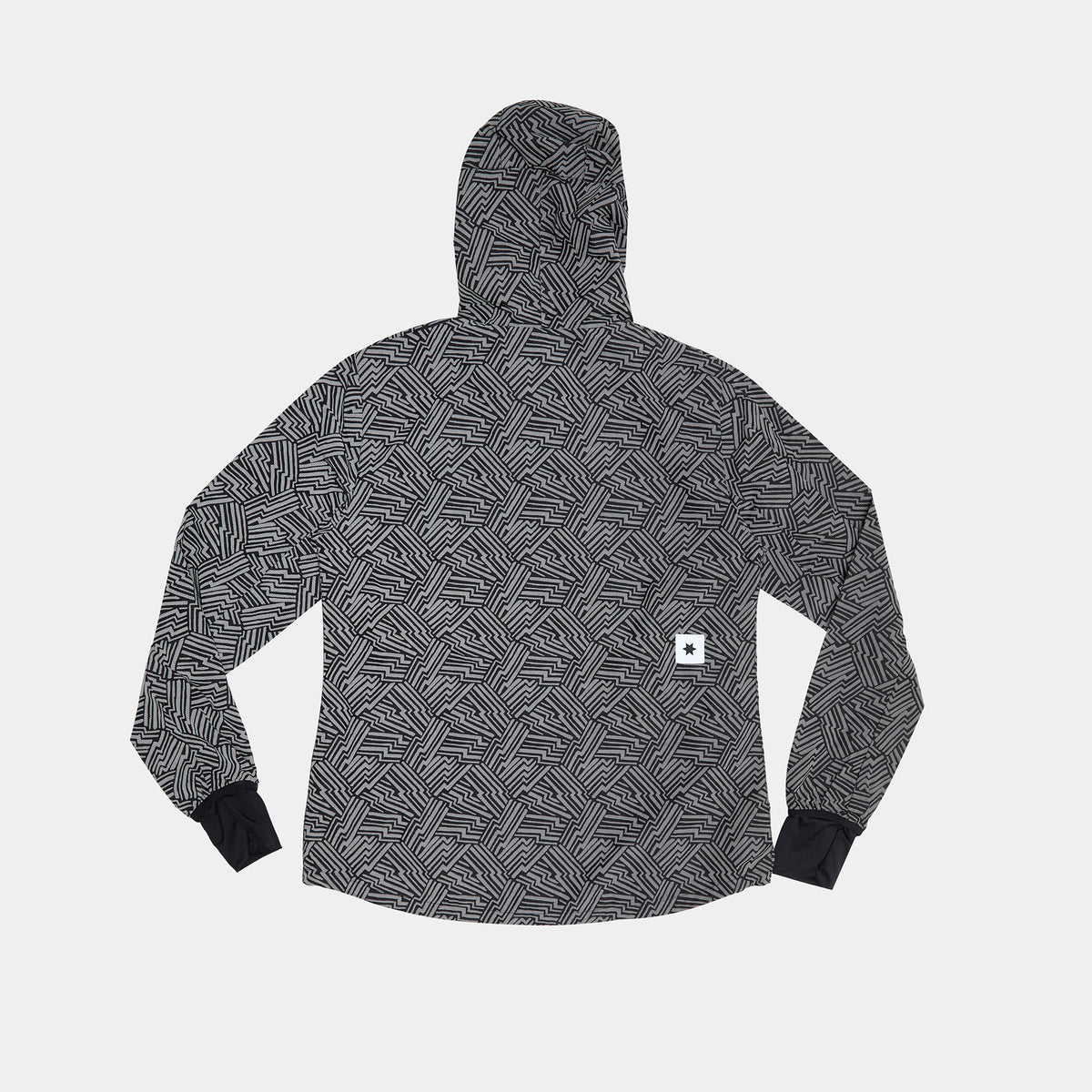 ランニングジャケット OWRJA01c1050 W Reflective Blaze Jacket - Black Aop [レディーズ]