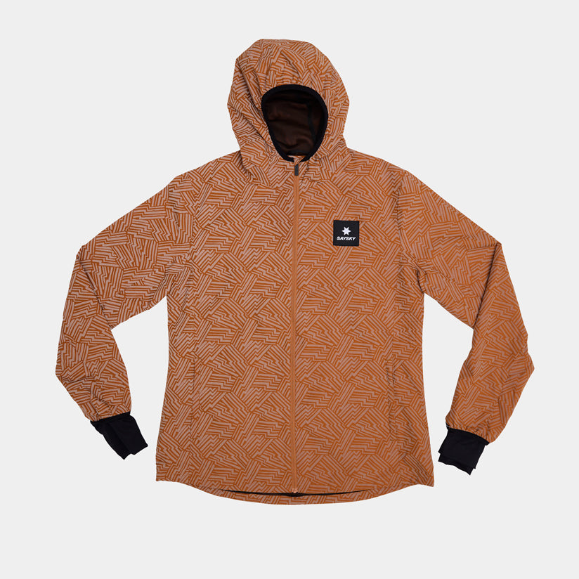 ランニングジャケット OWRJA01c1051 W Reflective Blaze Jacket - Orange Aop [レディーズ]