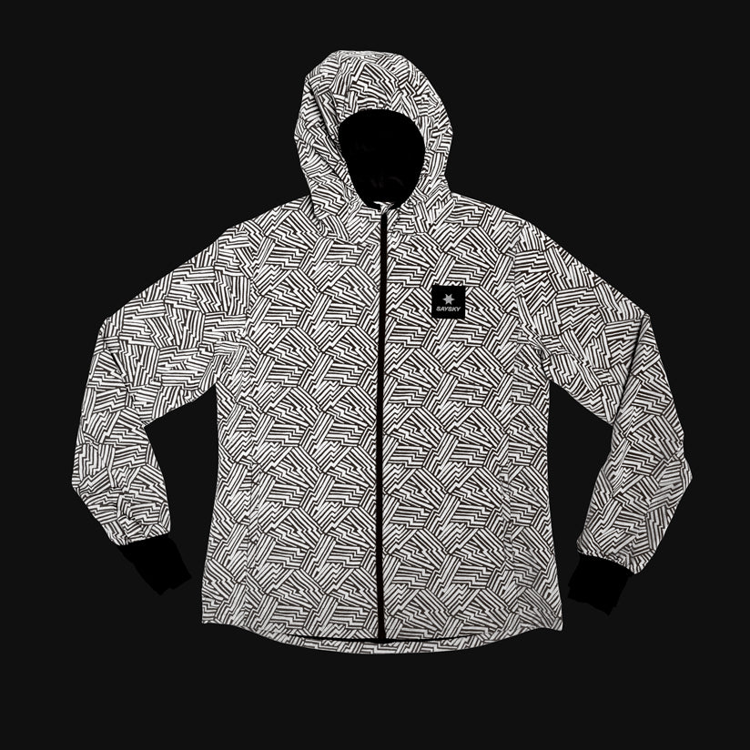 ランニングジャケット OWRJA01c1051 W Reflective Blaze Jacket - Orange Aop [レディーズ]