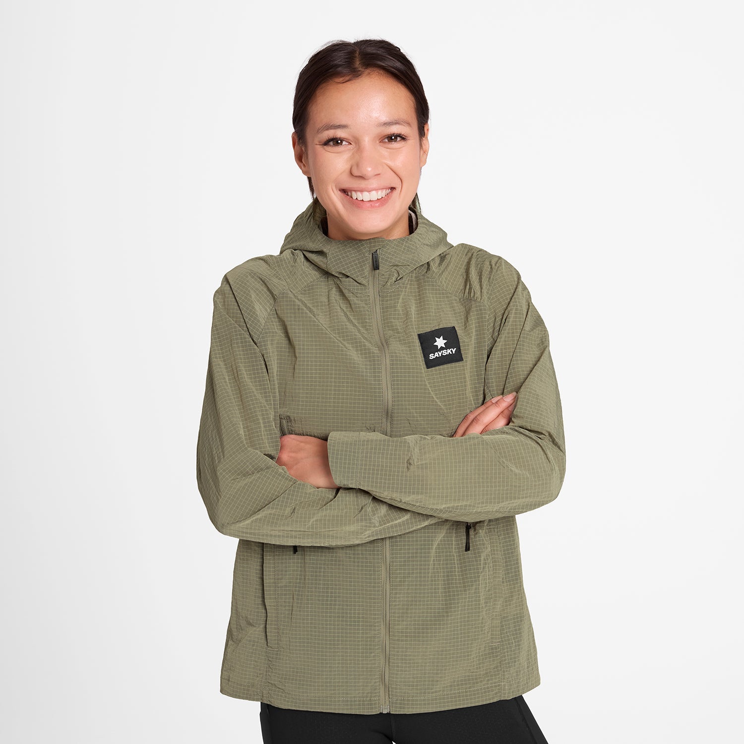 ランニングジャケット OWRJA30c802 W Clean Pace Shield Jacket - Beige [レディーズ]