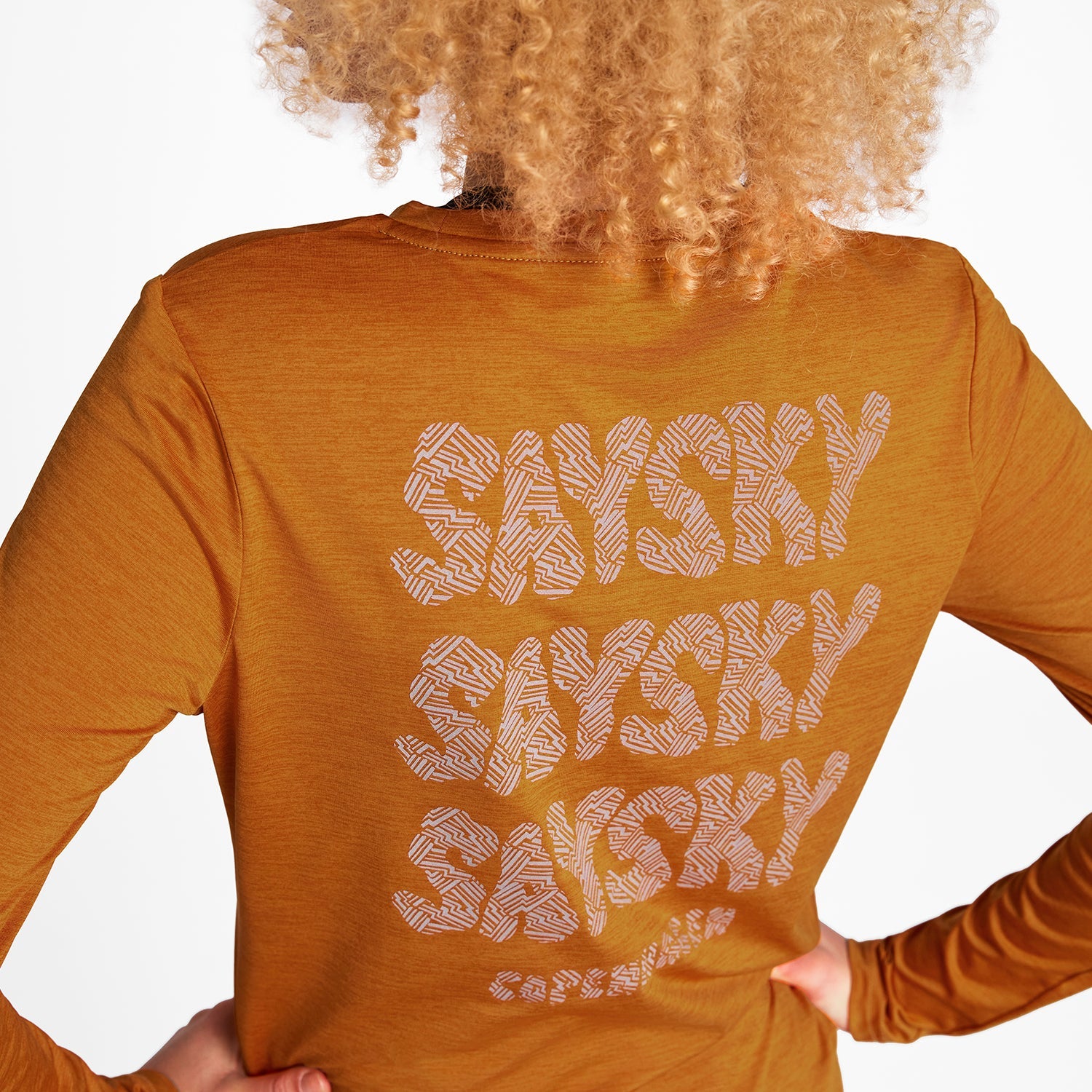 □ 公式 □ SAYSKY/セイスカイ ランニングTシャツ（ロング