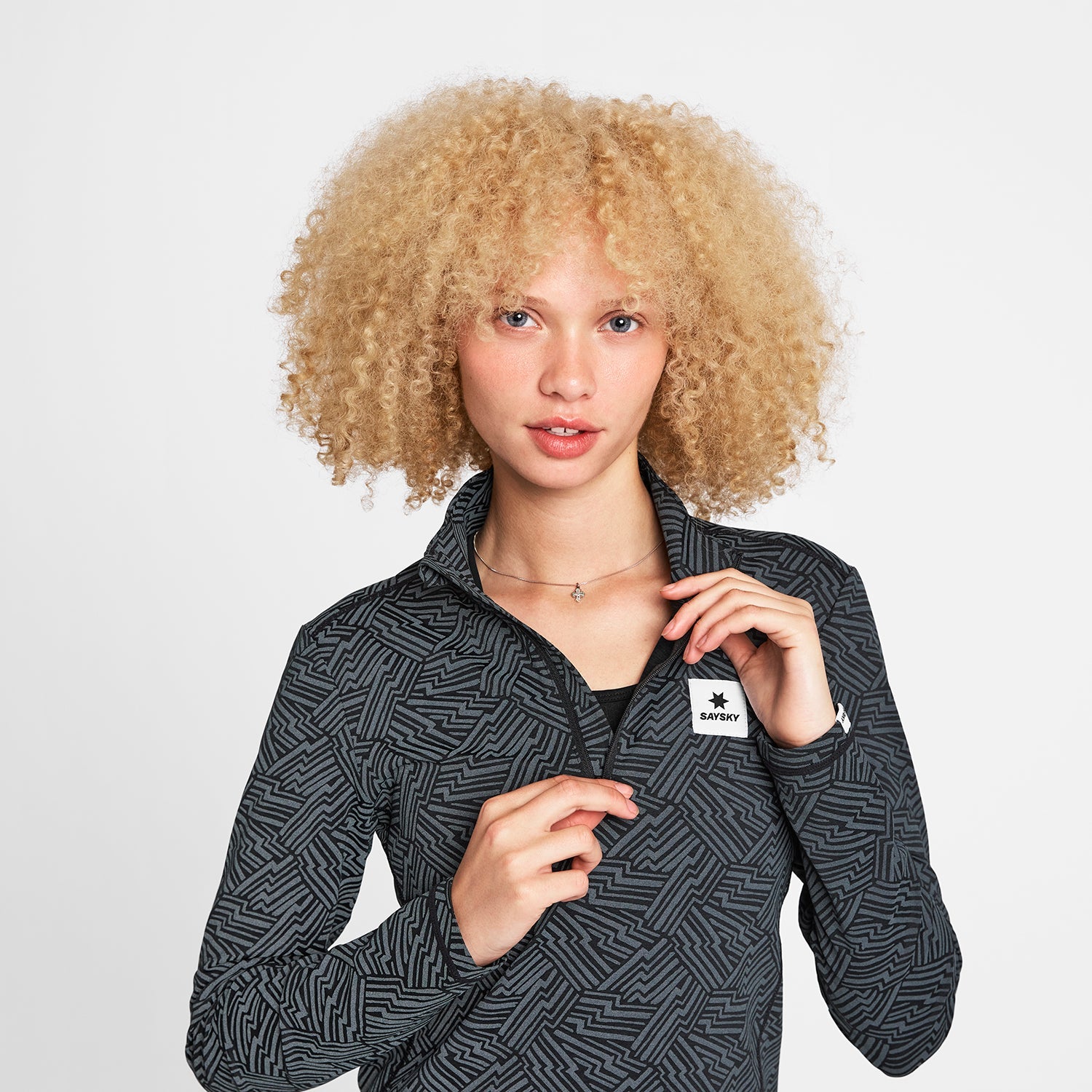 【美品希少】ポリスノーツ スタジャン クリーニング済 □ 公式 □ SAYSKY/セイスカイ ランニングTシャツ（ロング