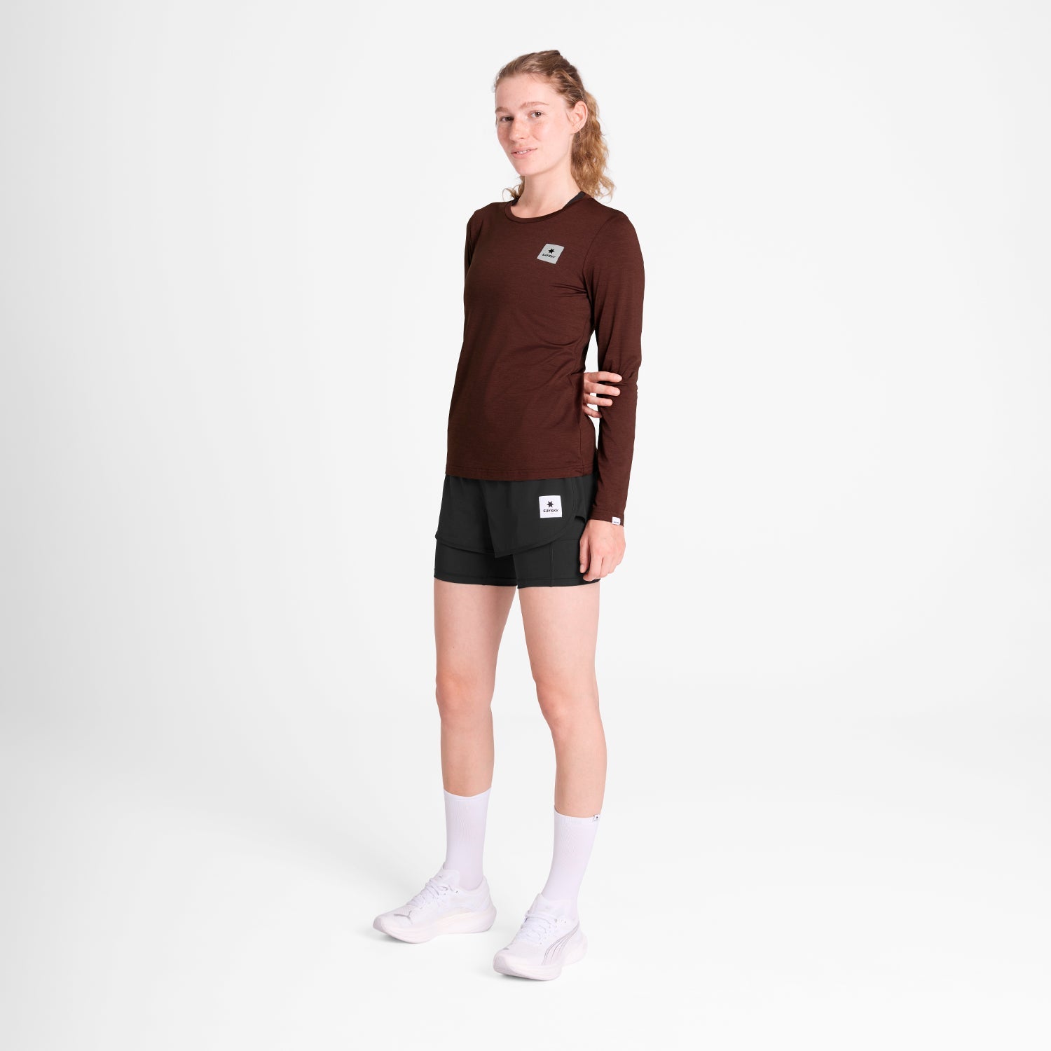 □ 公式 □ SAYSKY/セイスカイ ランニングTシャツ（ロング