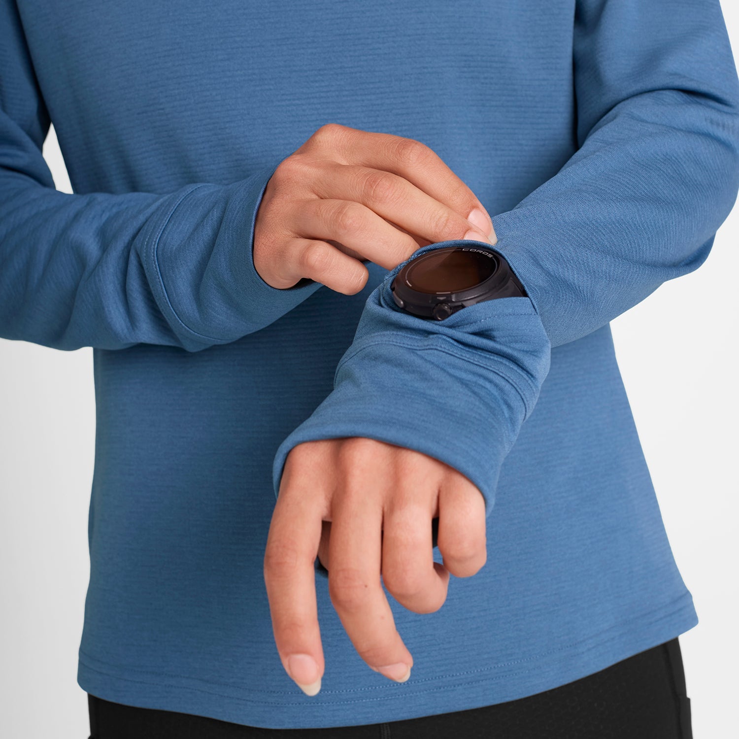 ランニングTシャツ（ロングスリーブ） OWRLS60c2011 W Clean Flow Long Sleeve - Blue [レディーズ]