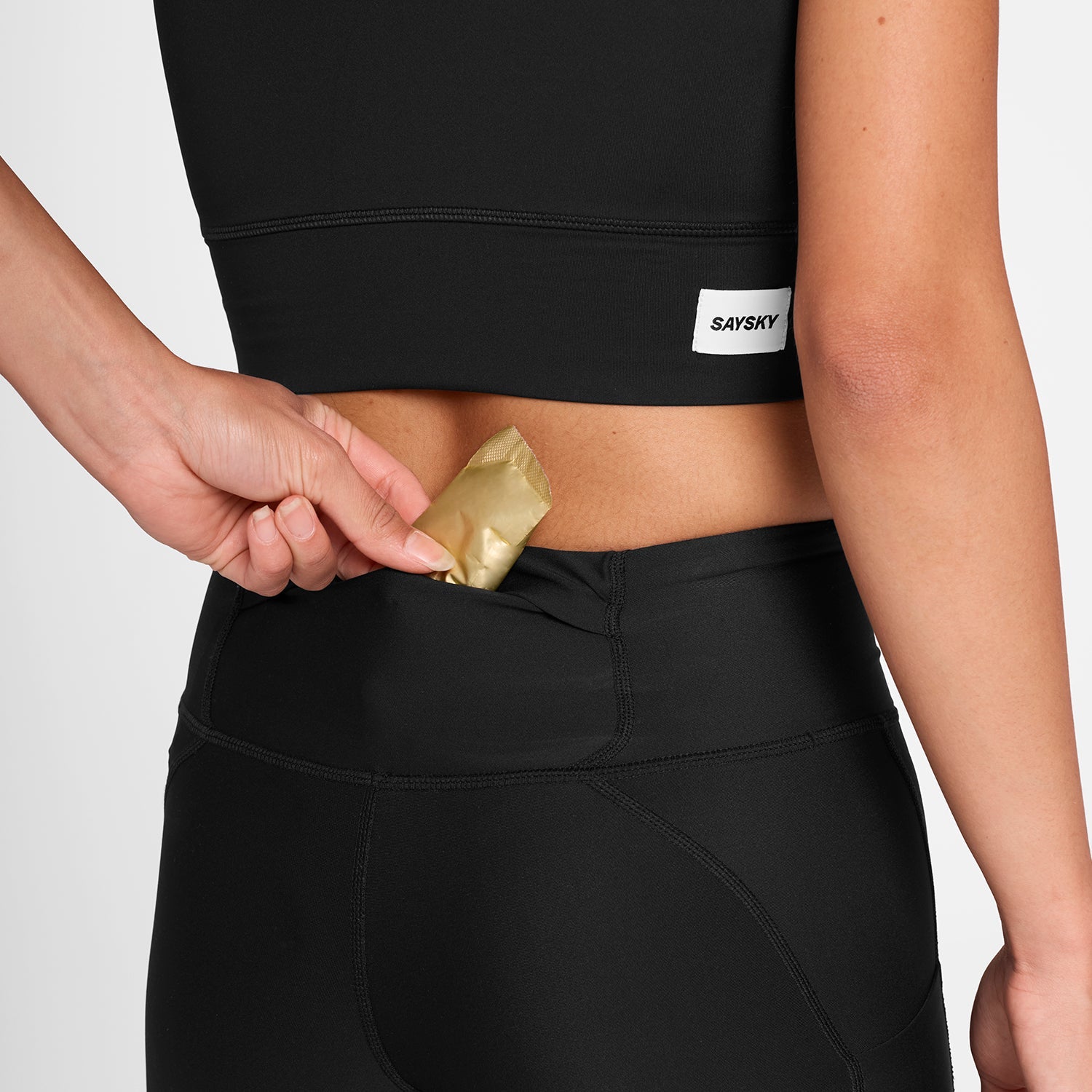 モーションタイツ OWRLT51c901 W Logo Motion+ Long Tights - Black [レディーズ]