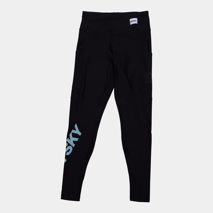 モーションタイツ OWRLT51c901 W Logo Motion+ Long Tights - Black [レディーズ]
