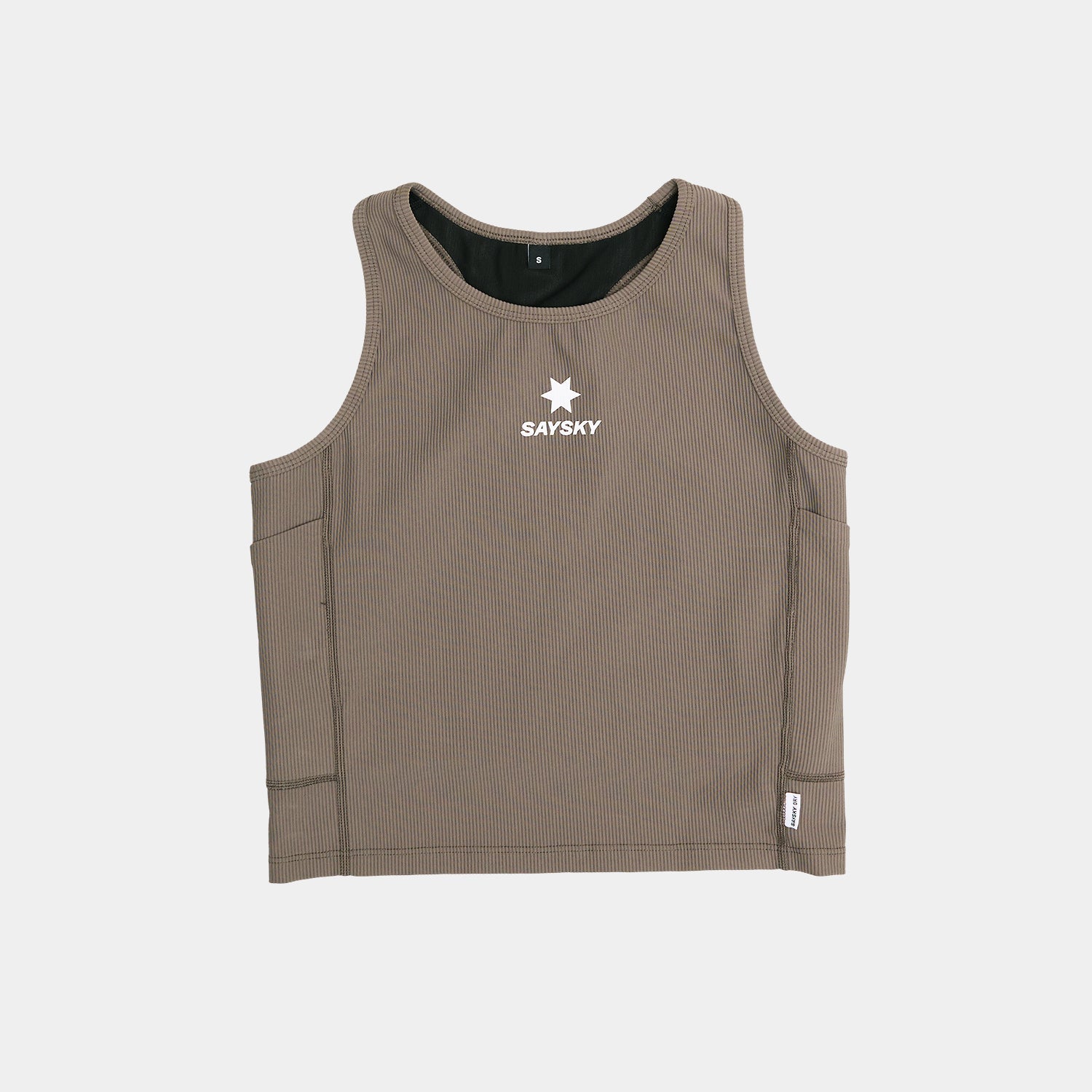 スポーツブラ OWRSB32c714 W Combat Rib Crop Top - Taupe [レディーズ]