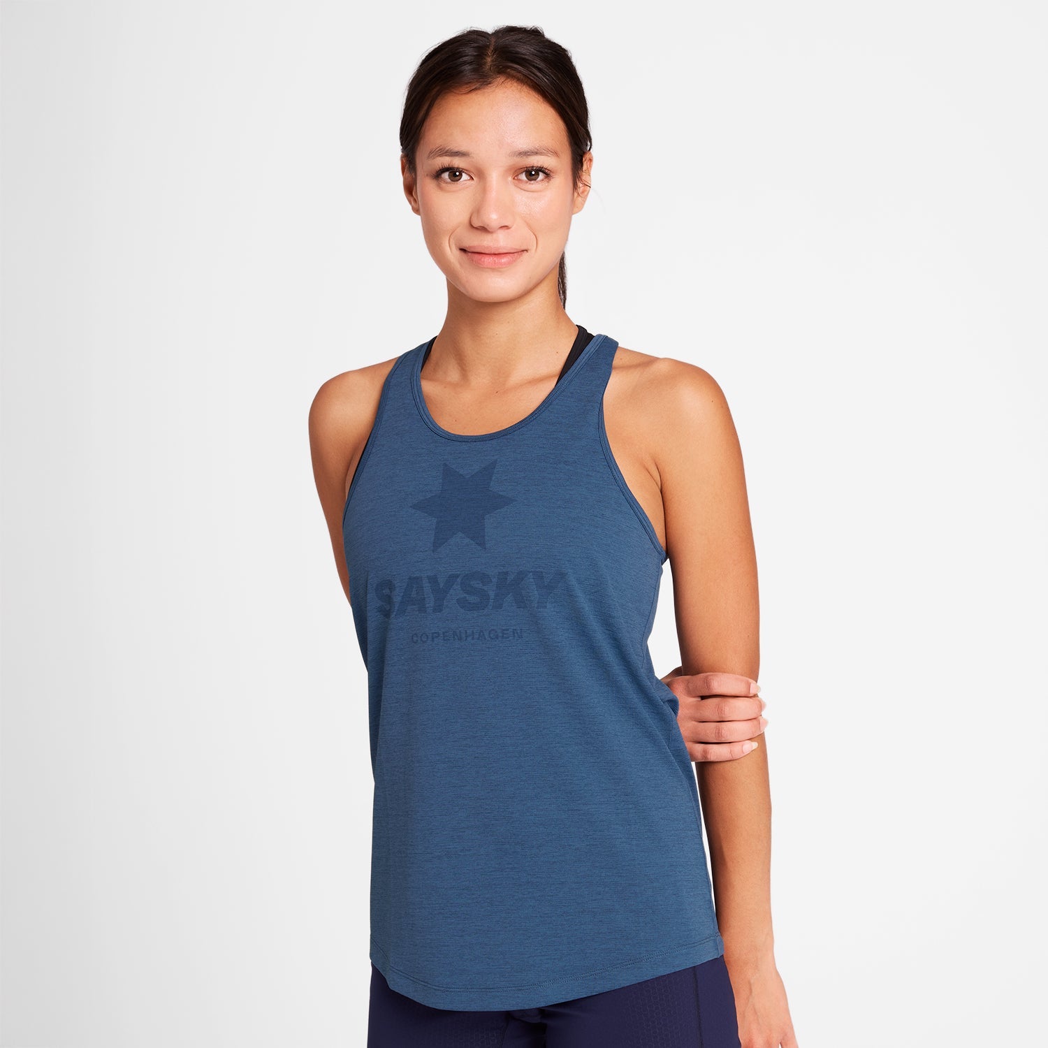 レースシングレット OWRSI30c2012 W Logo Combat Pro Singlet - Blue [レディーズ]