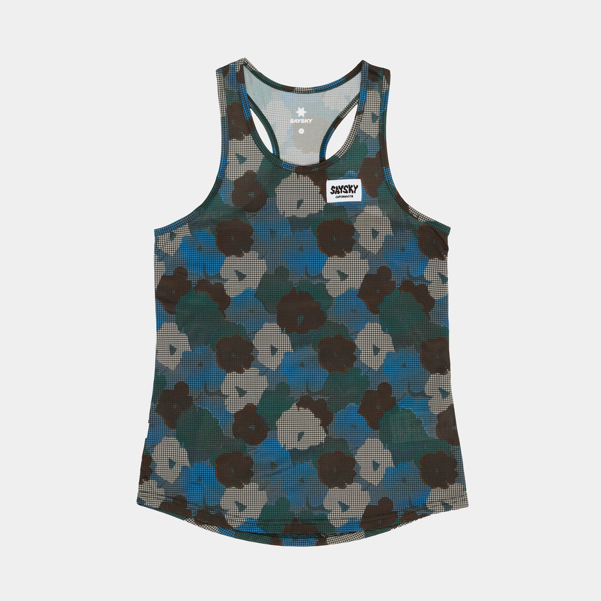 レースシングレット OWRSI31c1046 W Flower Combat Singlet - Blue Aop [レディーズ]