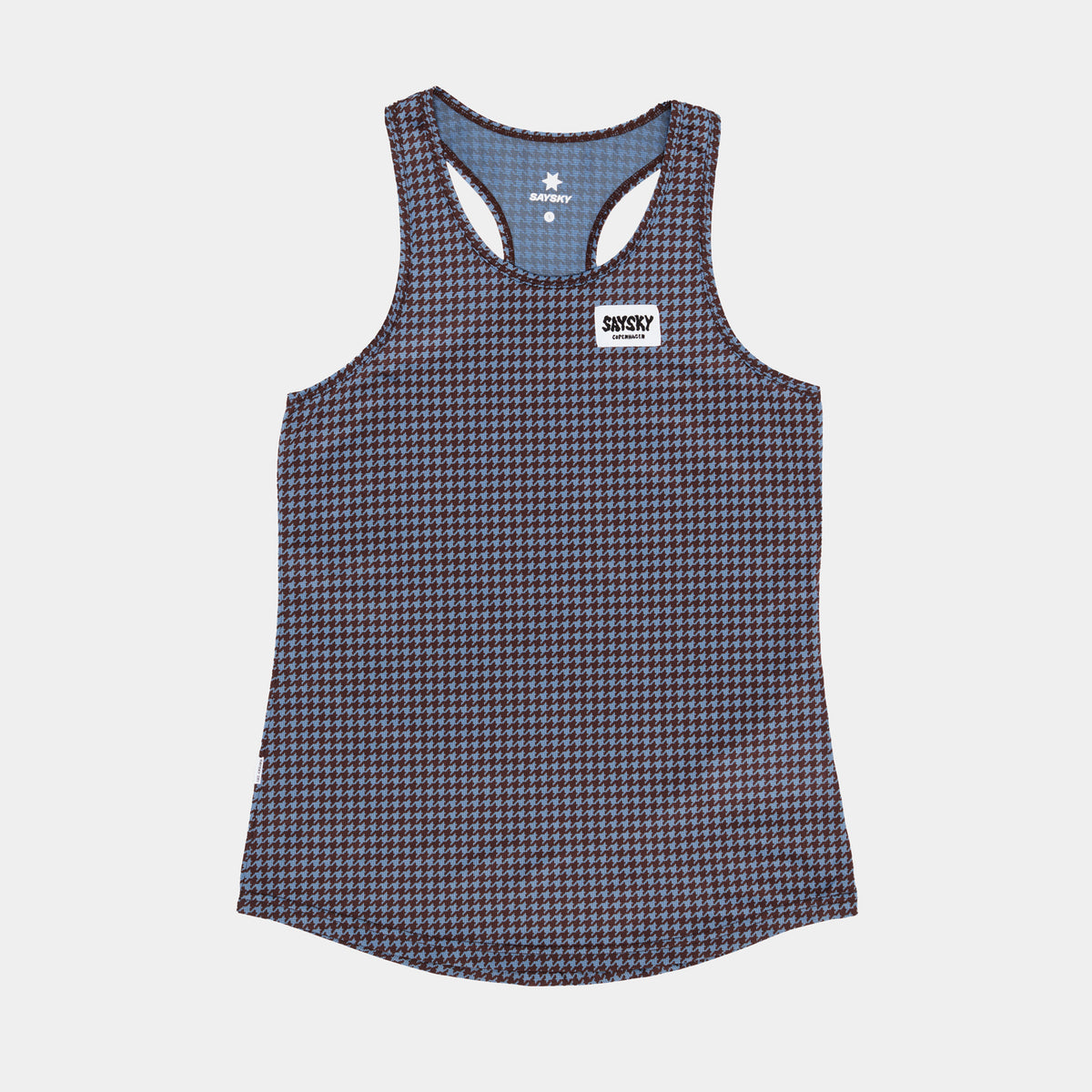 レースシングレット OWRSI31c1047 W Houndstooth Combat Singlet - Blue Aop [レディーズ]