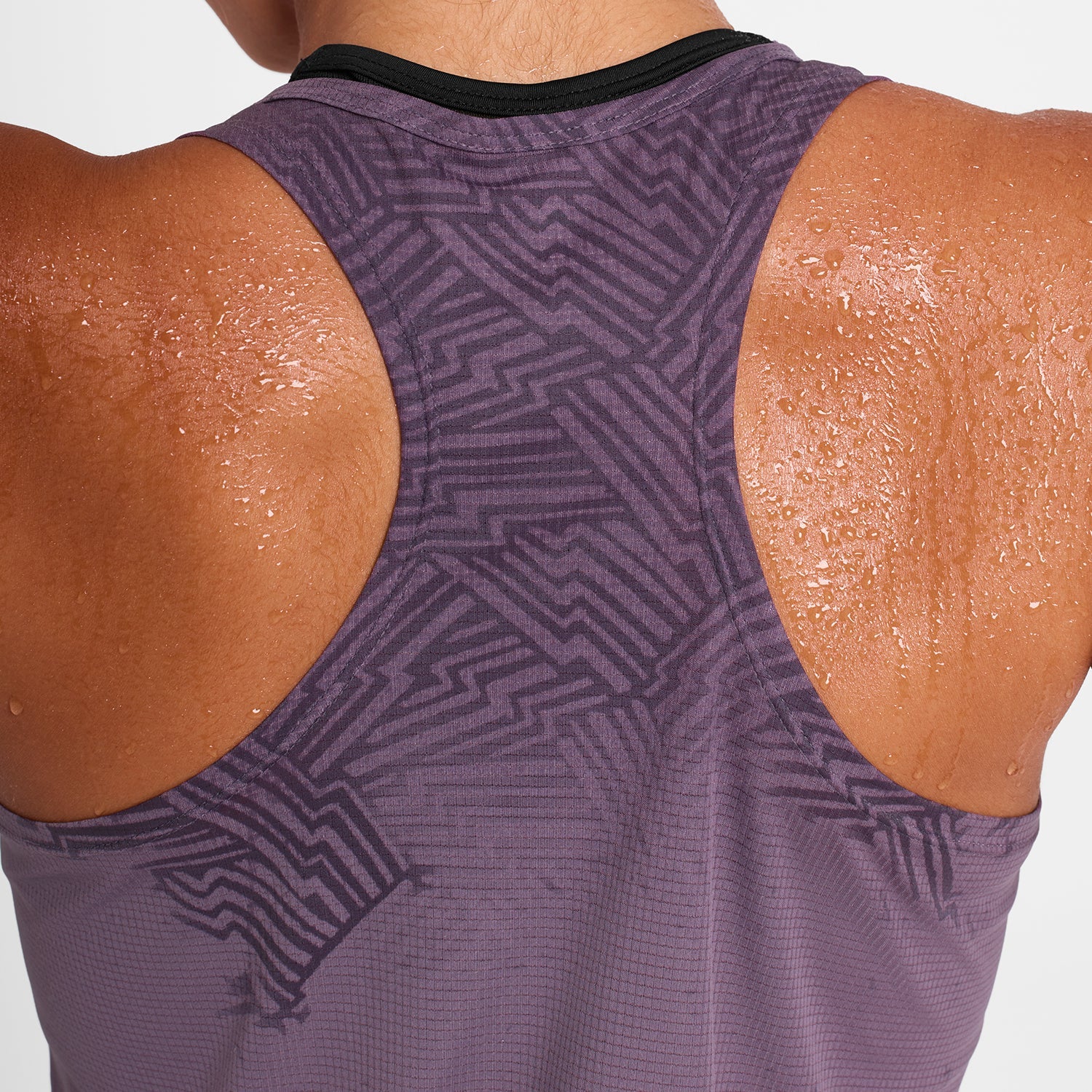 レースシングレット OWRSI60c1053 W Reactive Flow Singlet - Purple Aop [レディーズ]