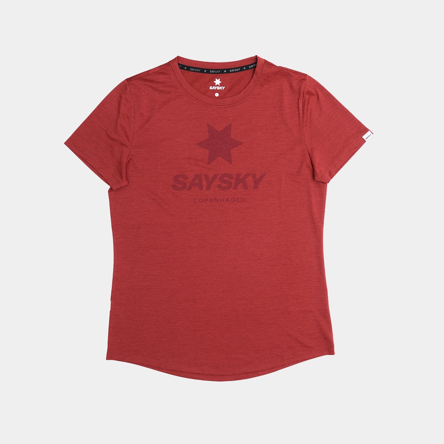 ランニングTシャツ OWRSS30c5007 W Logo Combat Pro T-shirt - Red [レディーズ]