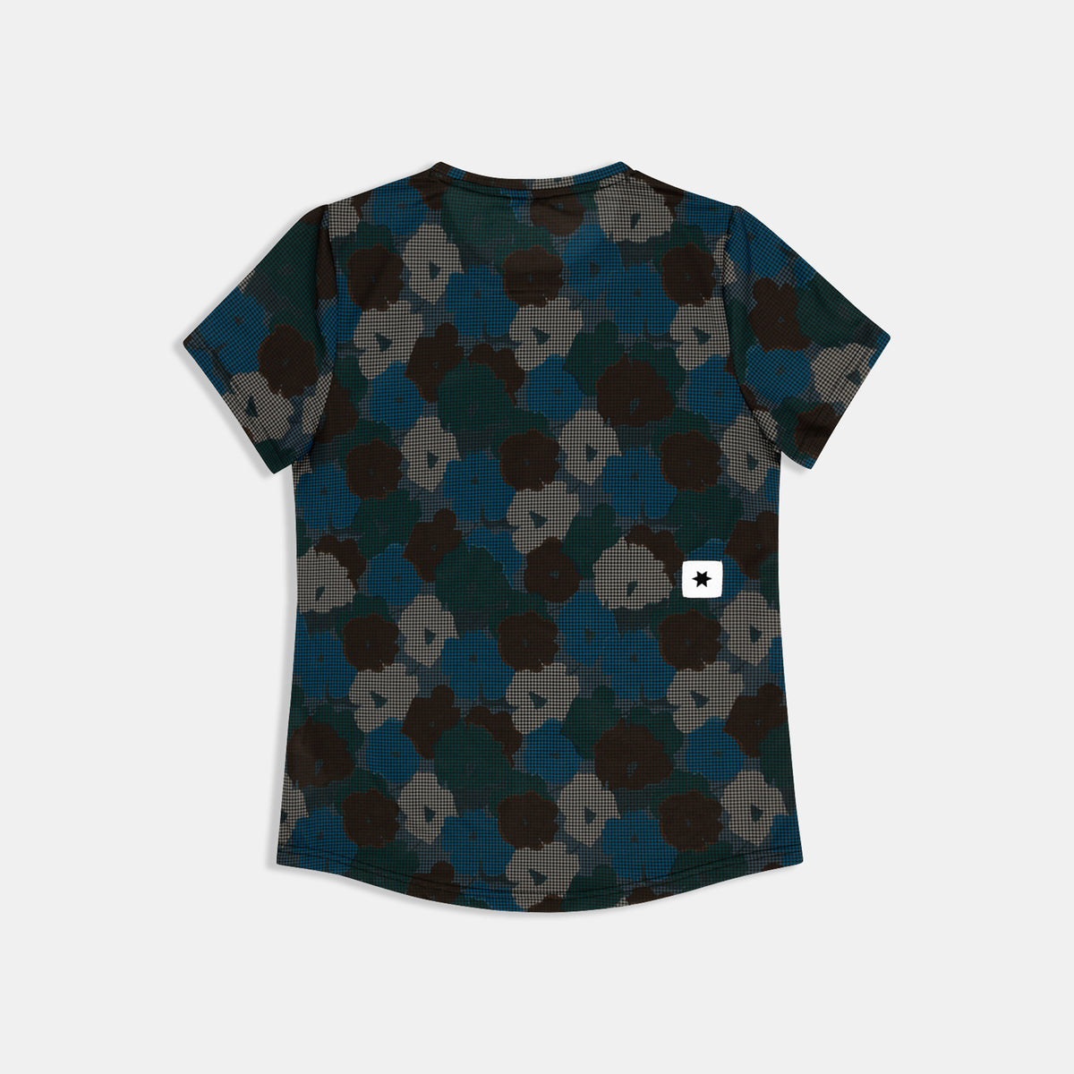 ランニングTシャツ OWRSS31c1046 W Flower Combat T-shirt - Blue Aop [レディーズ]