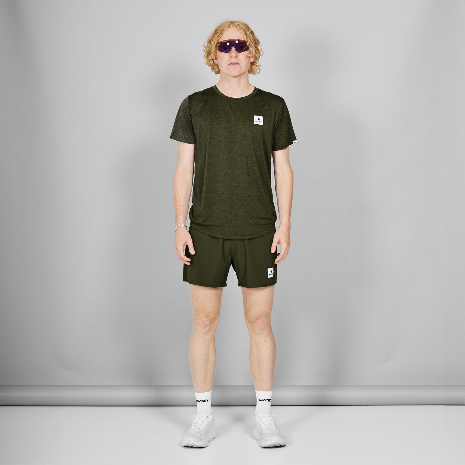 ランニングショーツ XMRSH21c301 Pace Shorts 5inch - Green [メンズ]