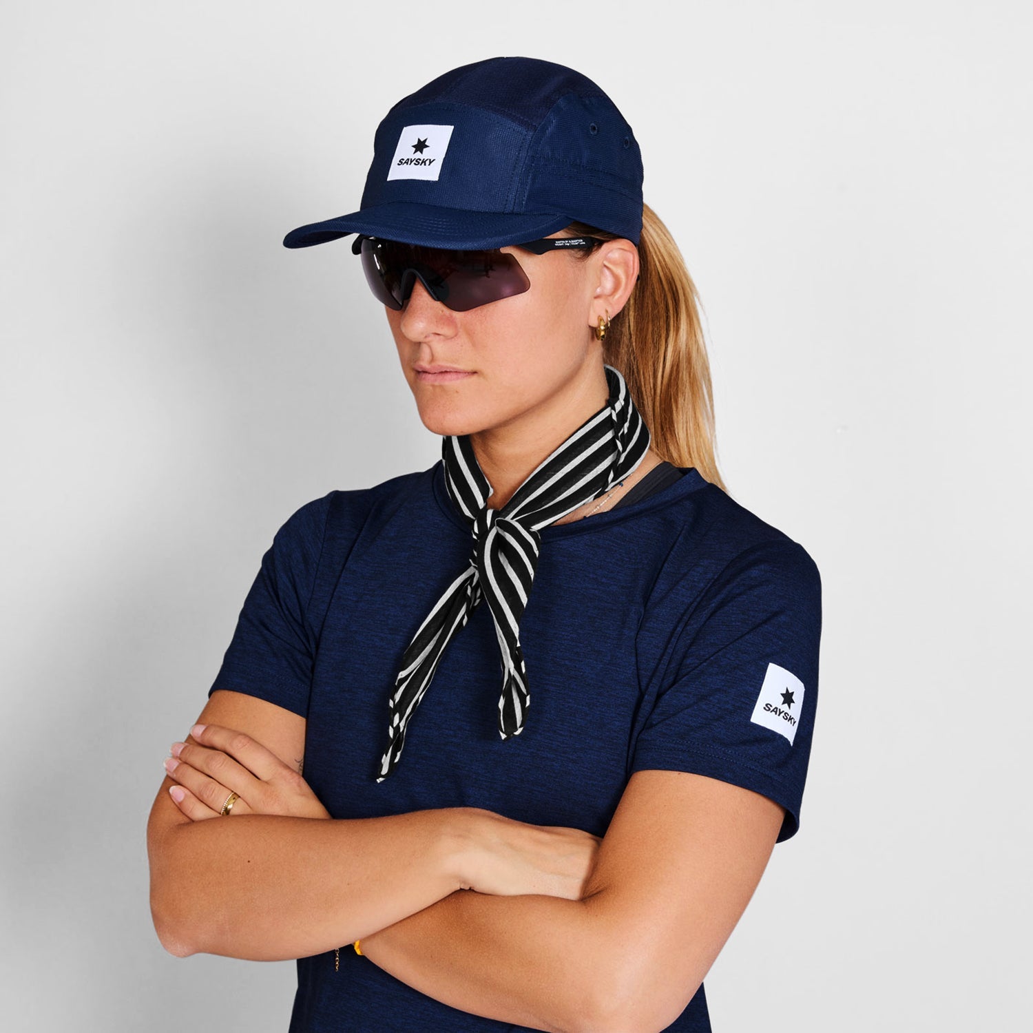 ランニングキャップ SA85001c201 Combat Cap - Blue [ユニセックス]