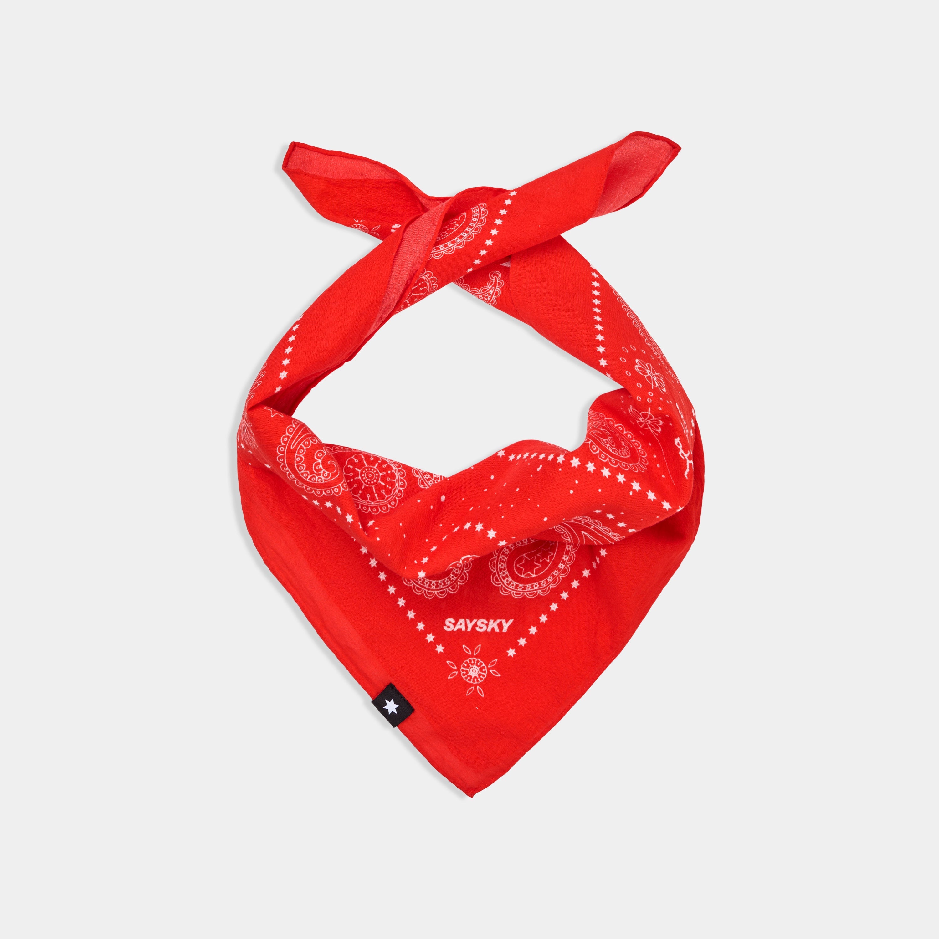 □ 公式 □ SAYSKY/セイスカイ バンダナ SA90003c510 Bandana - Red