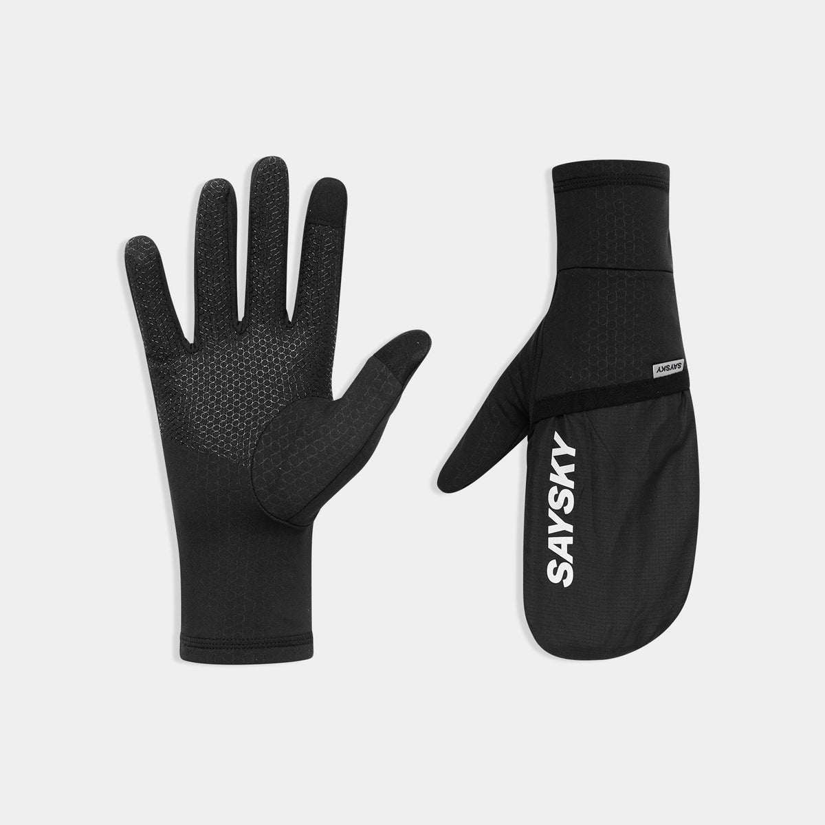 ランニンググローブ SA90011c901 Pace Gloves - Black [ユニセックス]