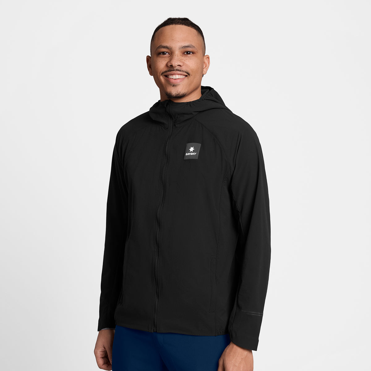 ランニングジャケット SM10001c901 Clean Pace Flex Hooded Jacket - Black [メンズ]