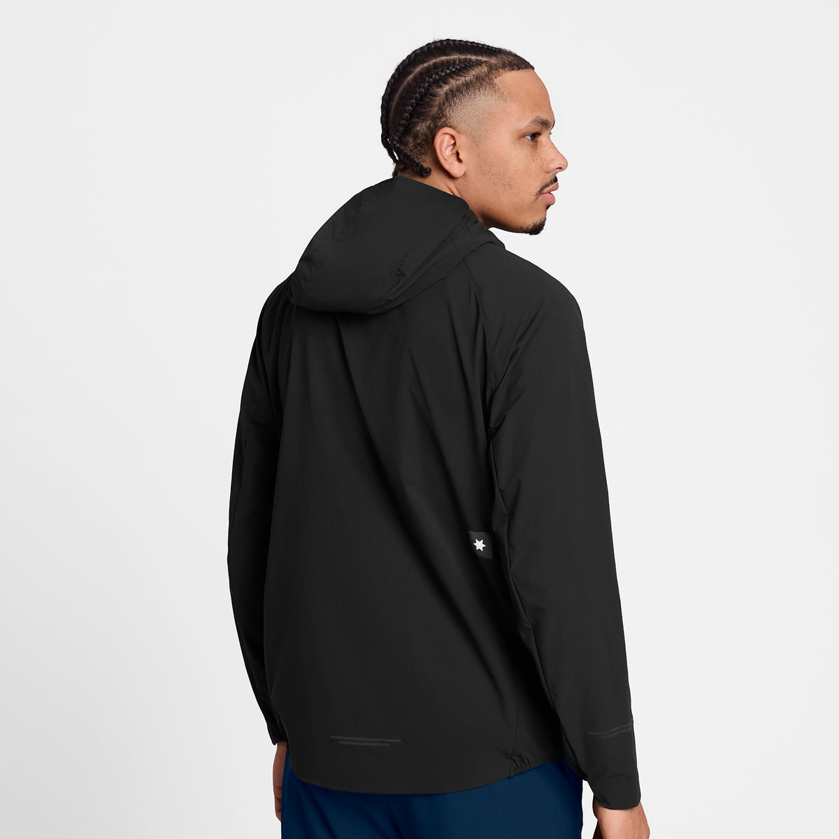 ランニングジャケット SM10001c901 Clean Pace Flex Hooded Jacket - Black [メンズ]