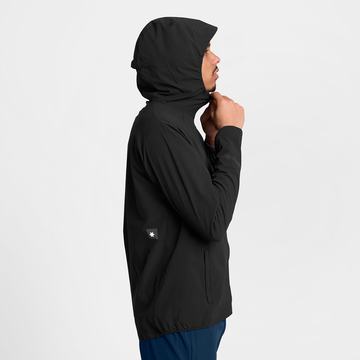 ランニングジャケット SM10001c901 Clean Pace Flex Hooded Jacket - Black [メンズ]
