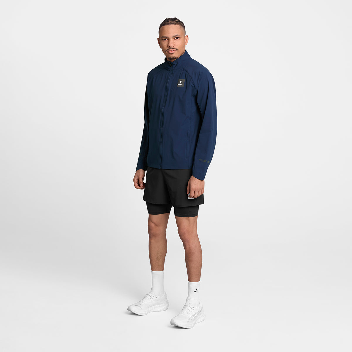 ランニングジャケット SM10002c201 Clean Pace Flex Jacket - Blue [メンズ]