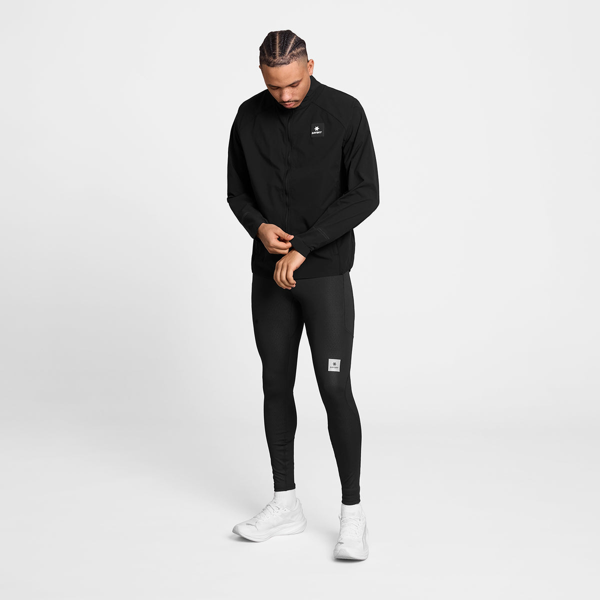 ランニングジャケット SM10002c901 Clean Pace Flex Jacket - Black [メンズ]